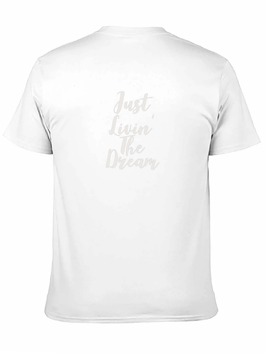 Just Livin The Dream Black Graphic Tee