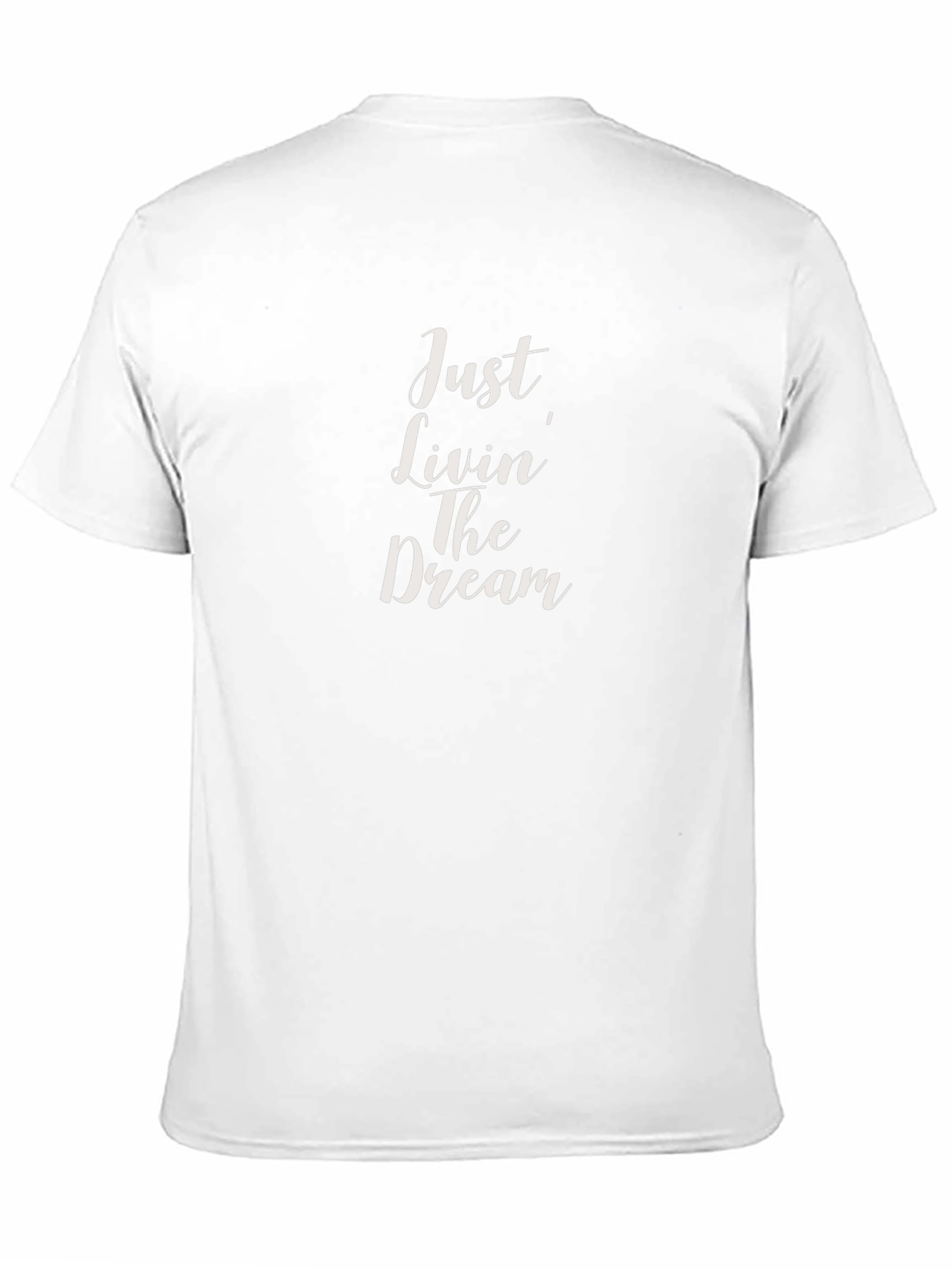 Just Livin The Dream Black Graphic Tee