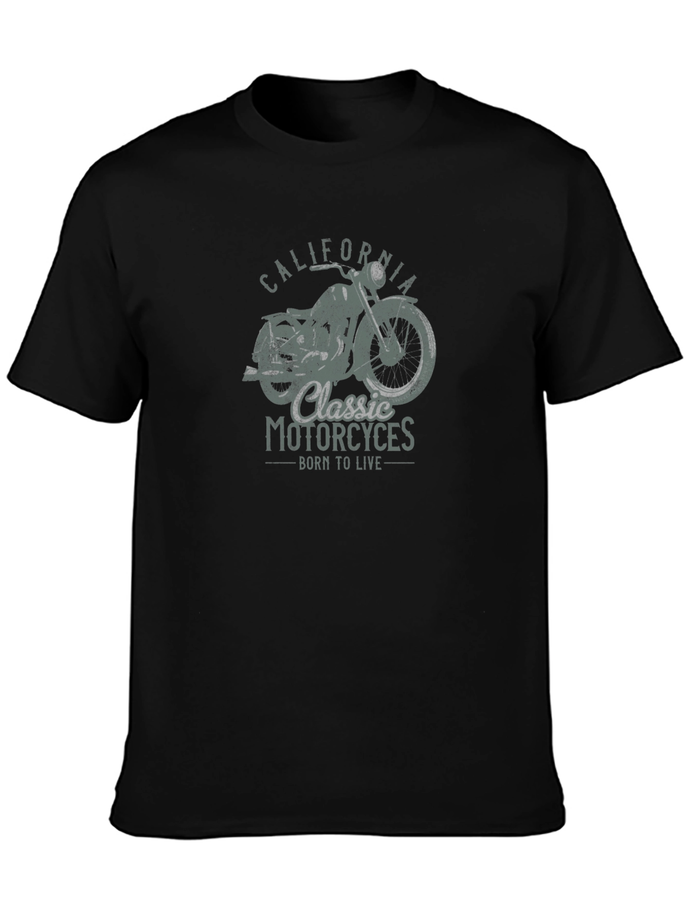 Classic Motorcycle Graphic Tee - Ride in Style!