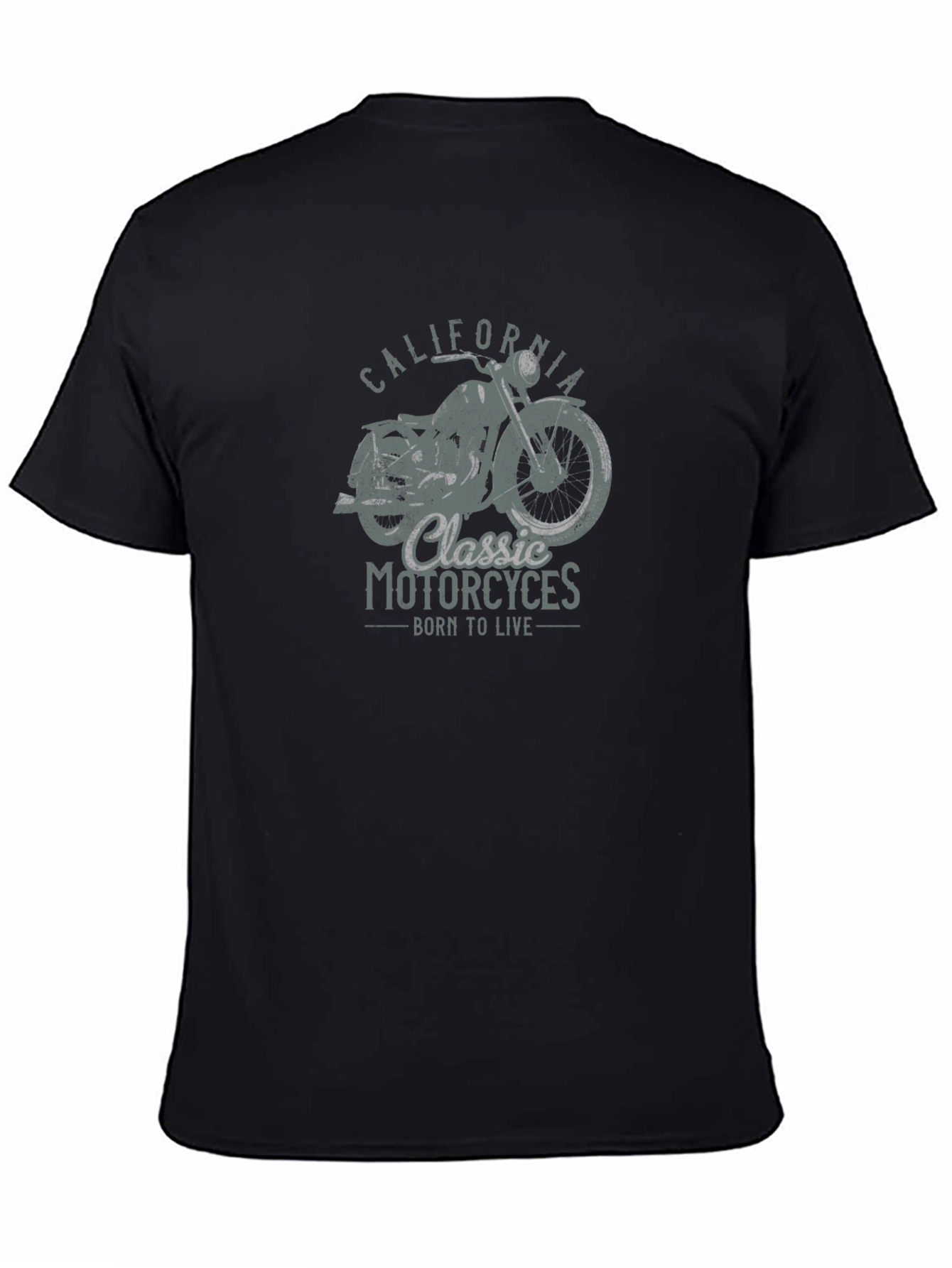 Classic Motorcycle Graphic Tee - Ride in Style!