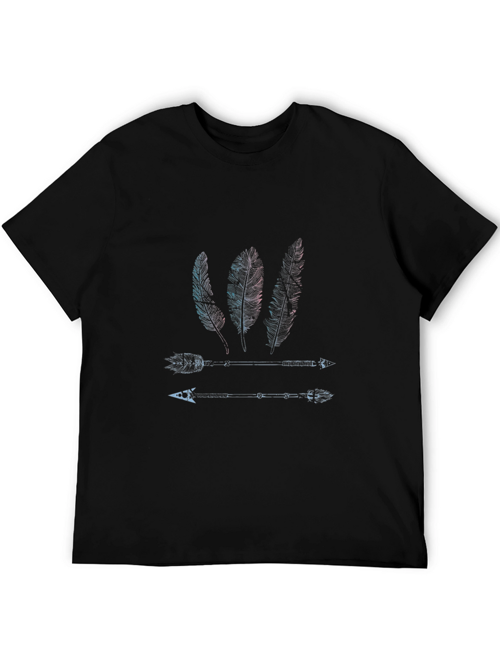 Feather & Arrow Graphic Print T-Shirt