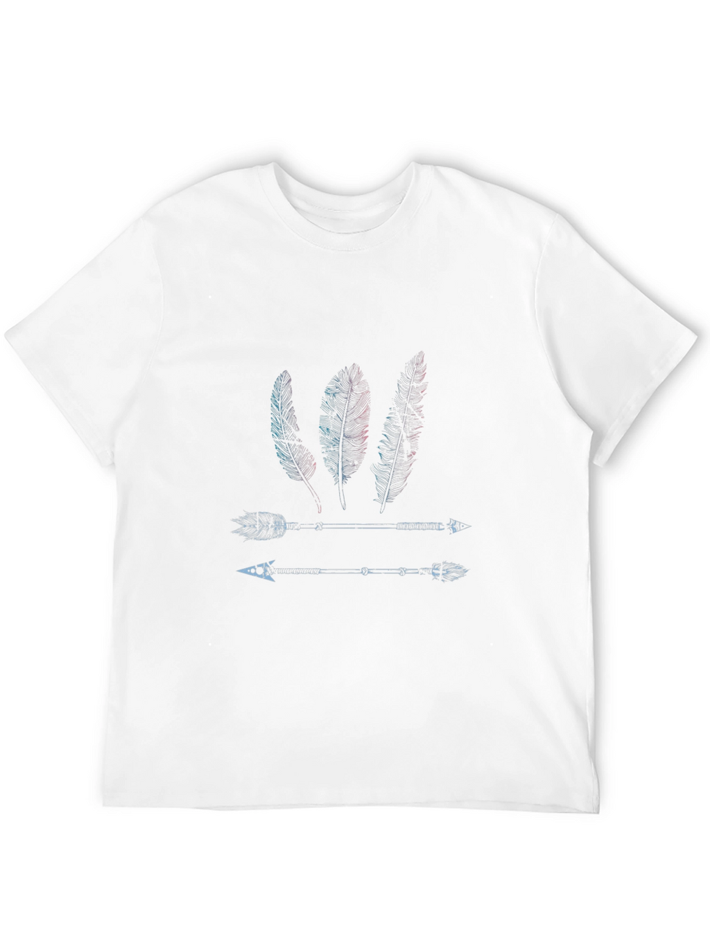Feather & Arrow Graphic Print T-Shirt