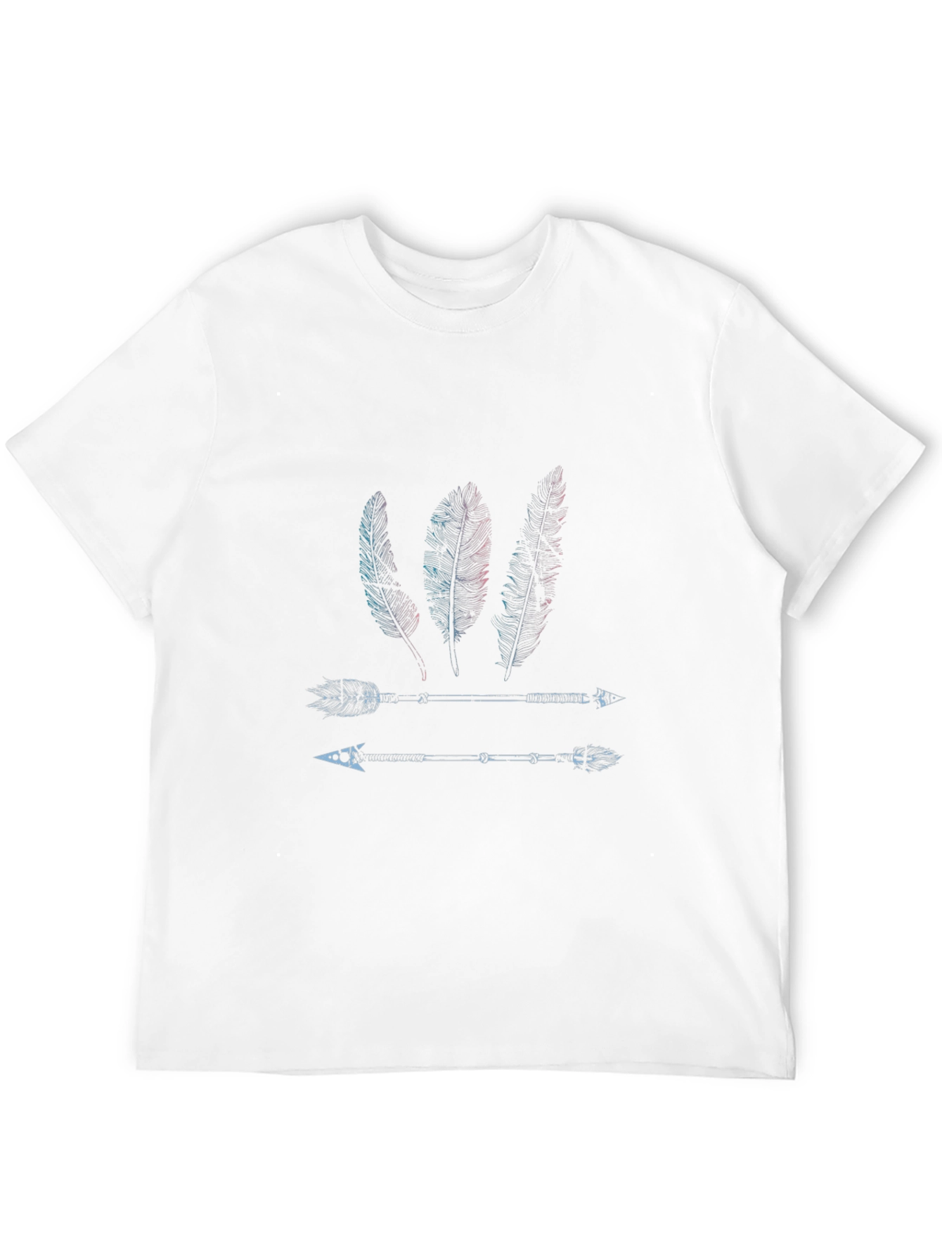 Feather & Arrow Graphic Print T-Shirt
