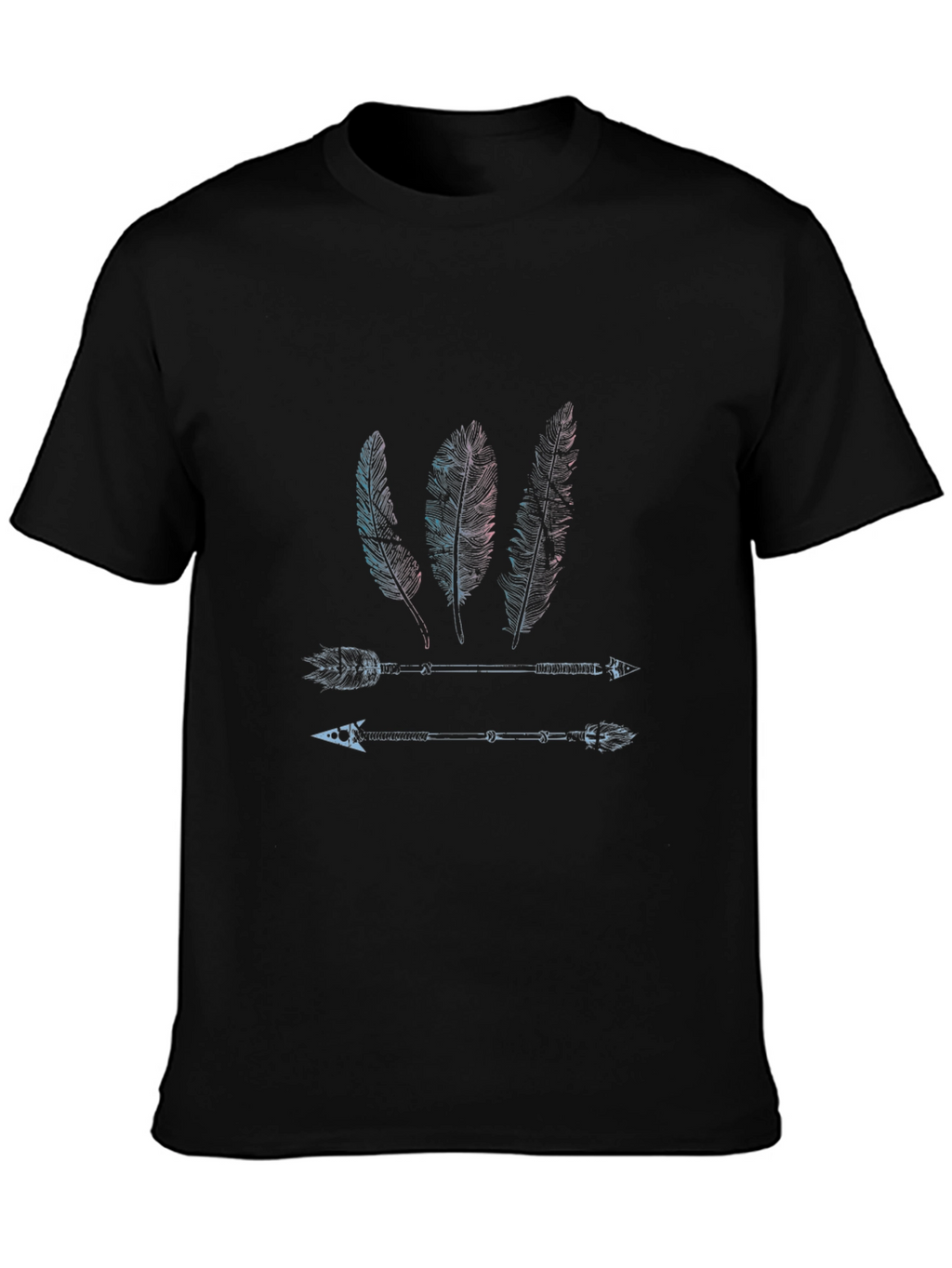 Feather & Arrow Graphic Print T-Shirt