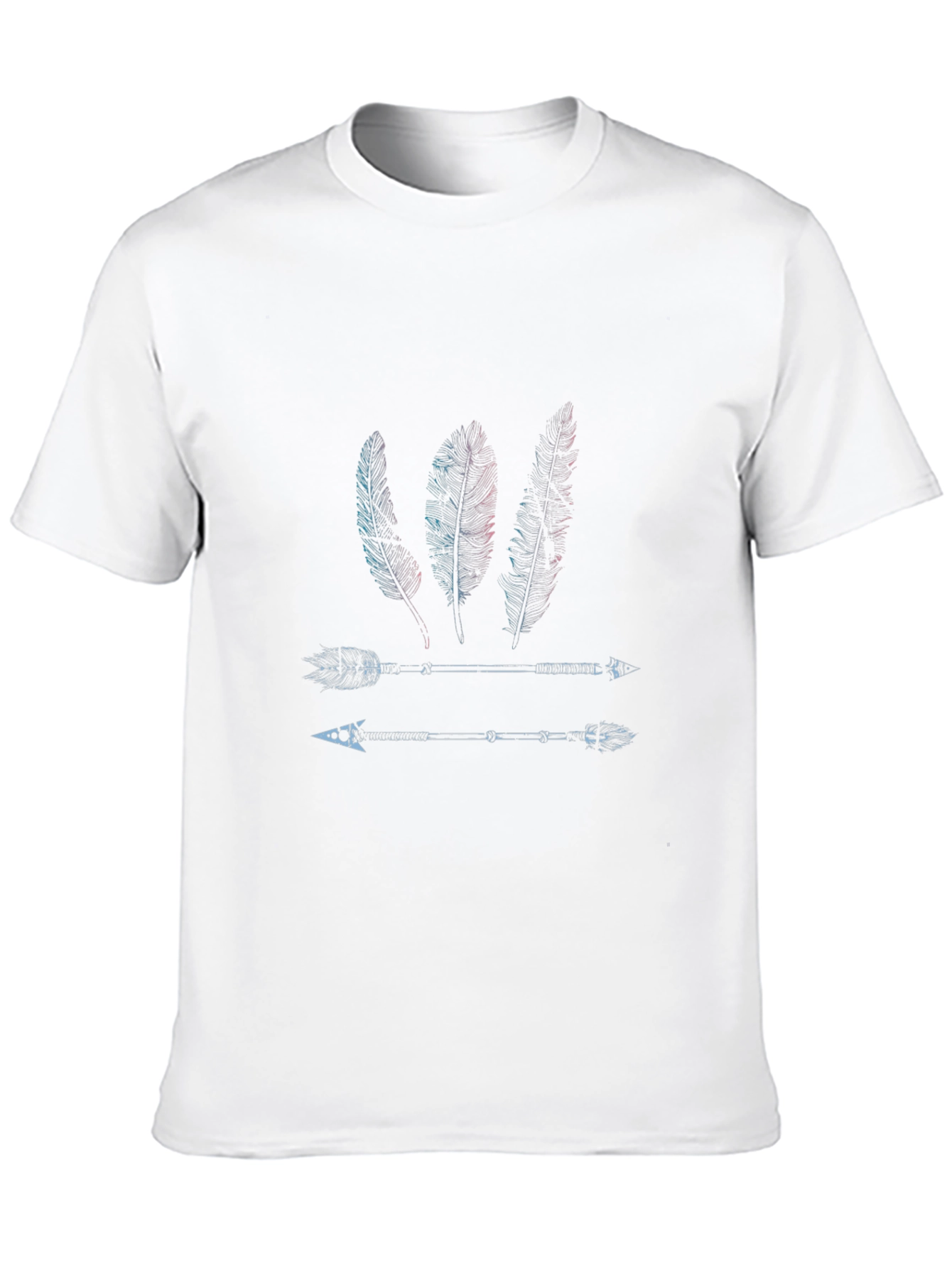 Feather & Arrow Graphic Print T-Shirt