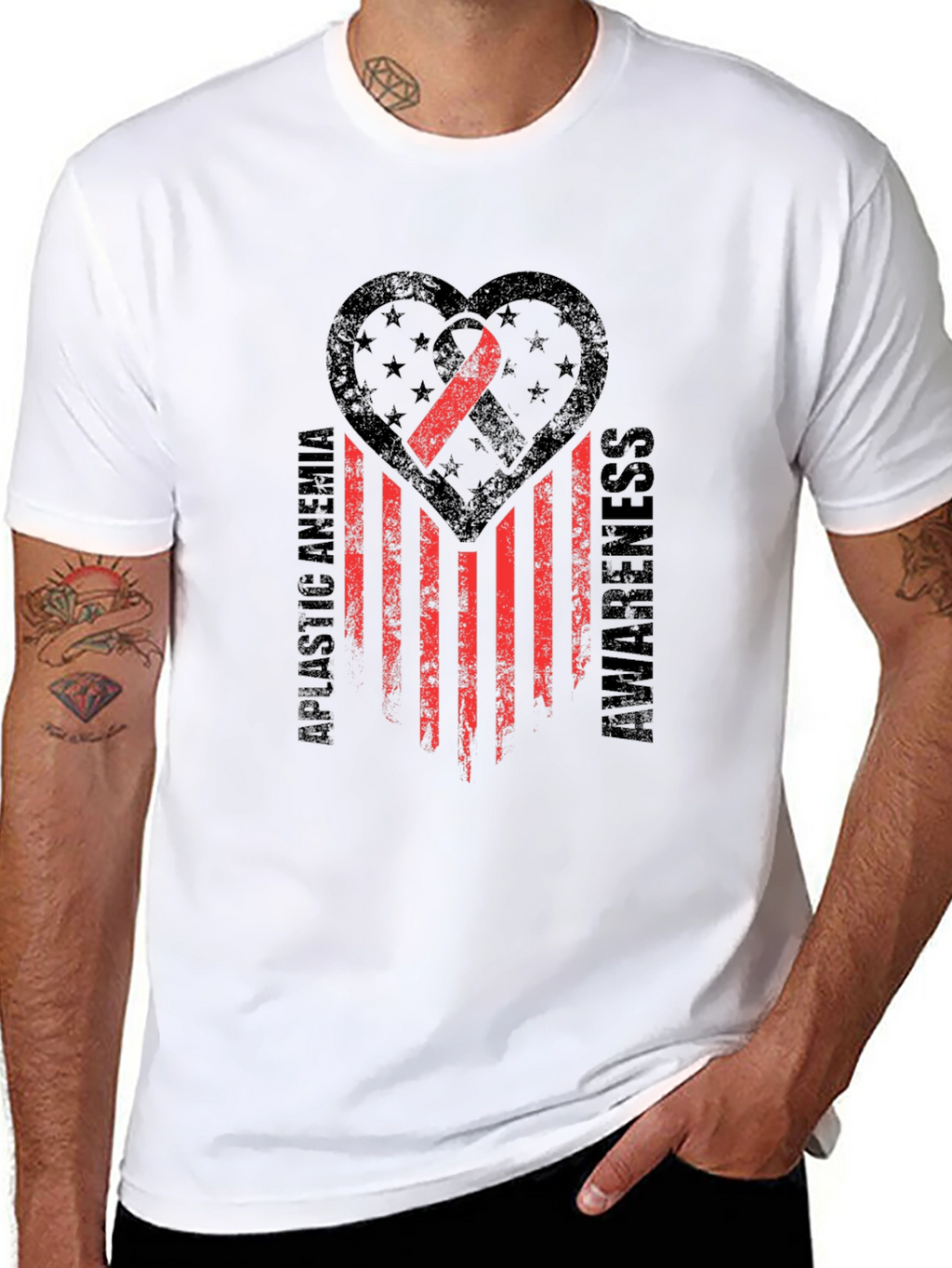 Aplastic Anemia Awareness Graphic T-Shirt