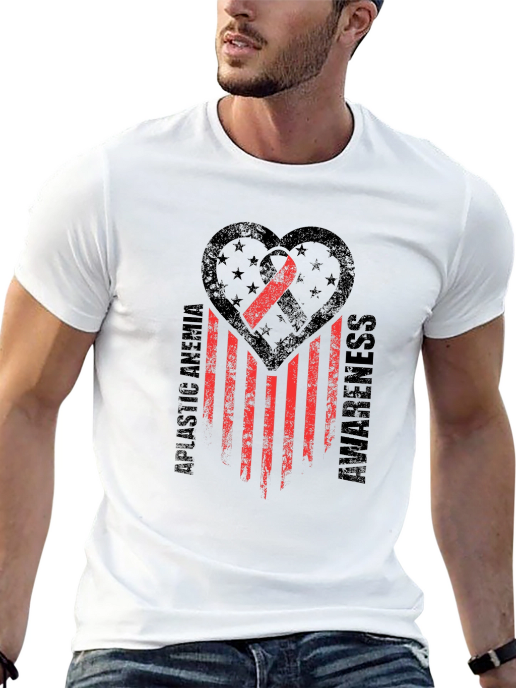 Aplastic Anemia Awareness Graphic T-Shirt