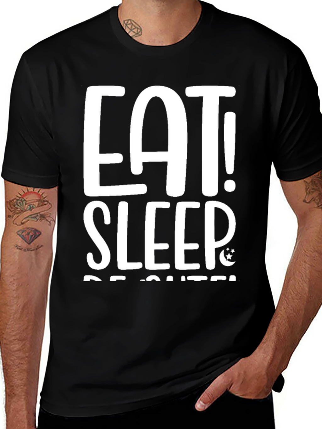 Eat Sleep Be Cute! Graphic Tee
