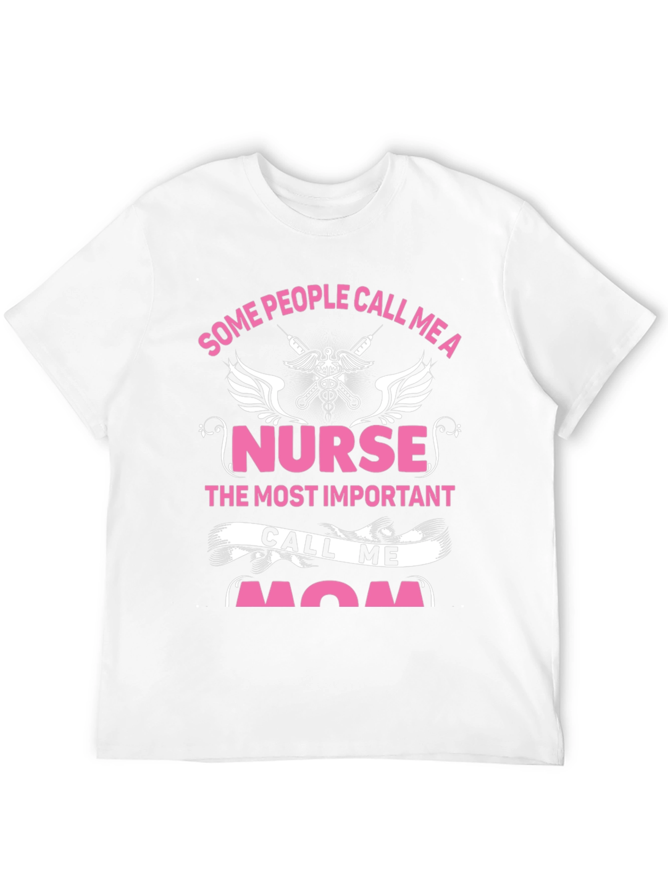 Nurse Mom Graphic T-Shirt - Black