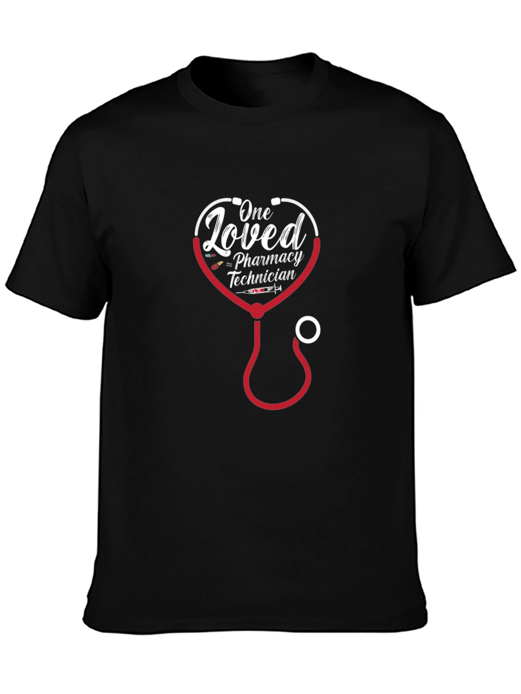 One Loved Pharmacy Technician Graphic Tee