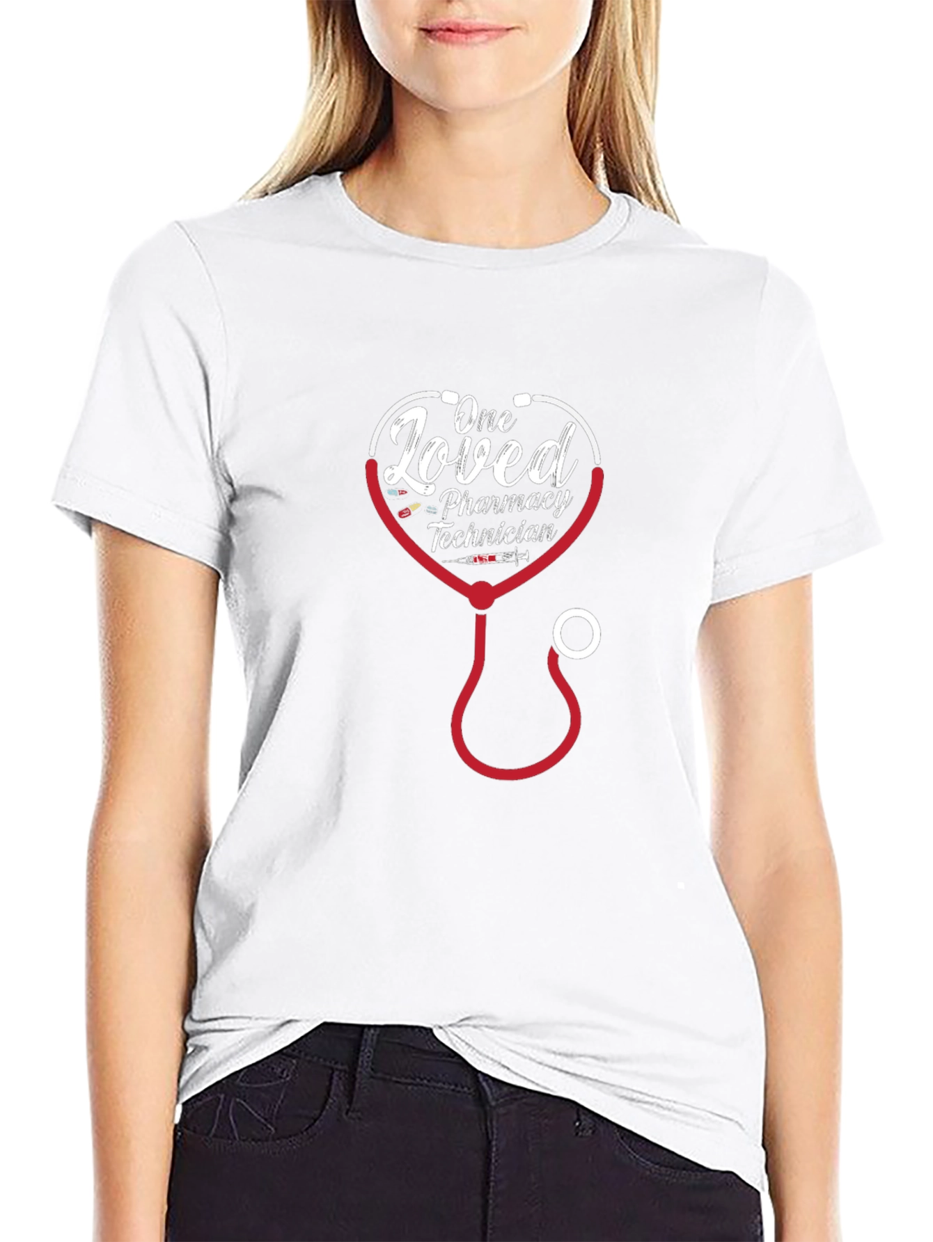 One Loved Pharmacy Technician Graphic Tee