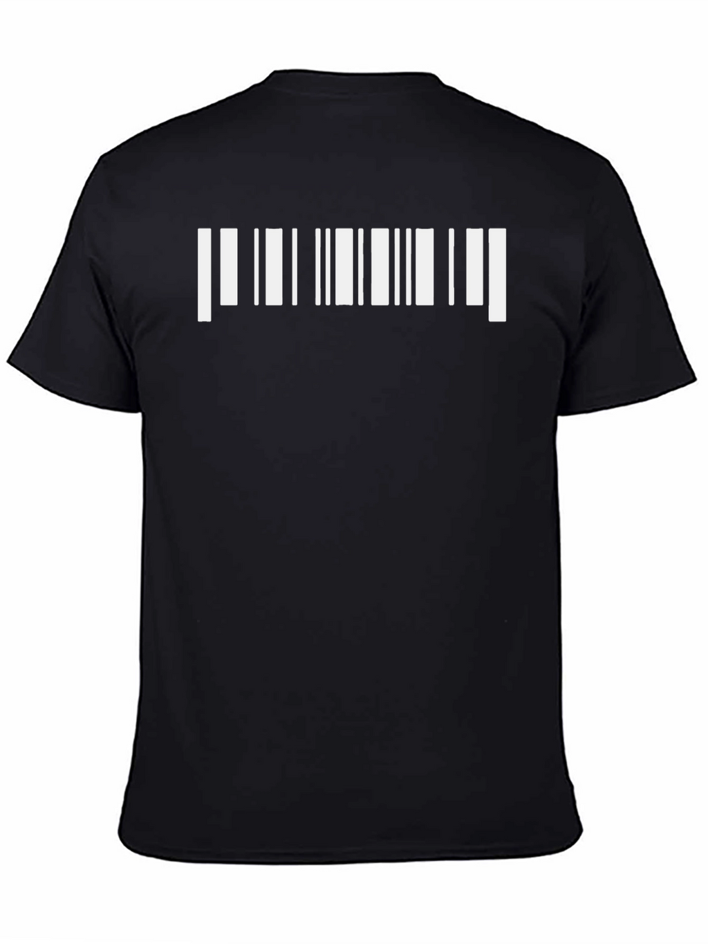 Barcode Graphic Tee - Modern Style