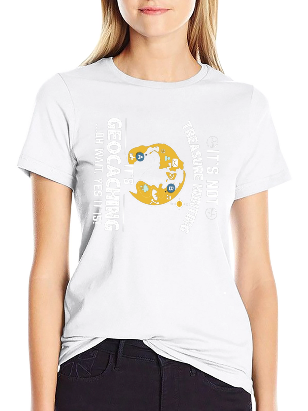 Geocaching T-Shirt - Its Not Treasure Hunting!