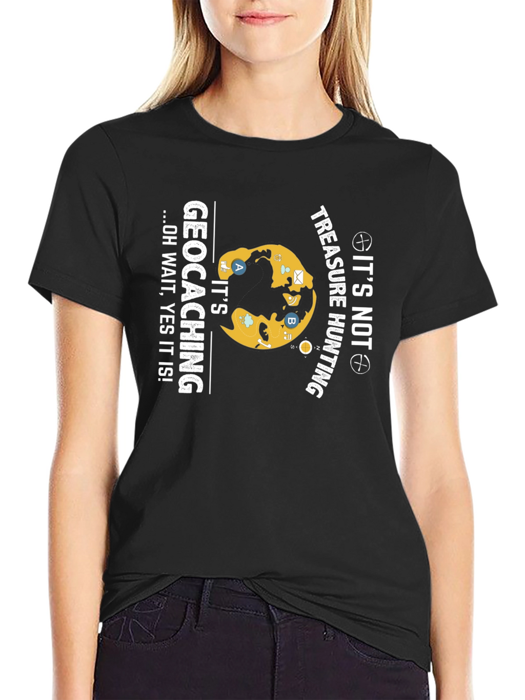 Geocaching T-Shirt - Its Not Treasure Hunting!