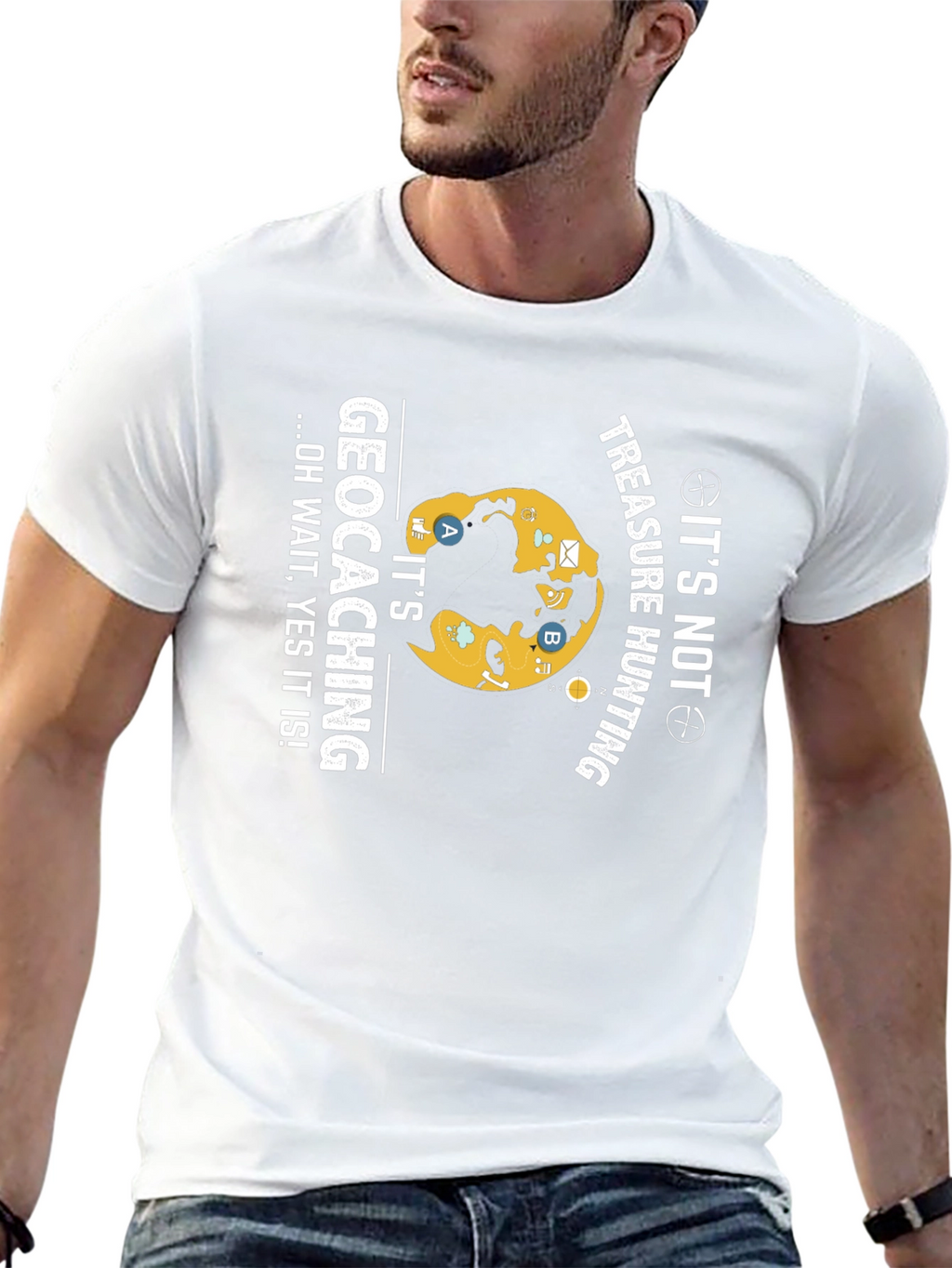 Geocaching T-Shirt - Its Not Treasure Hunting!