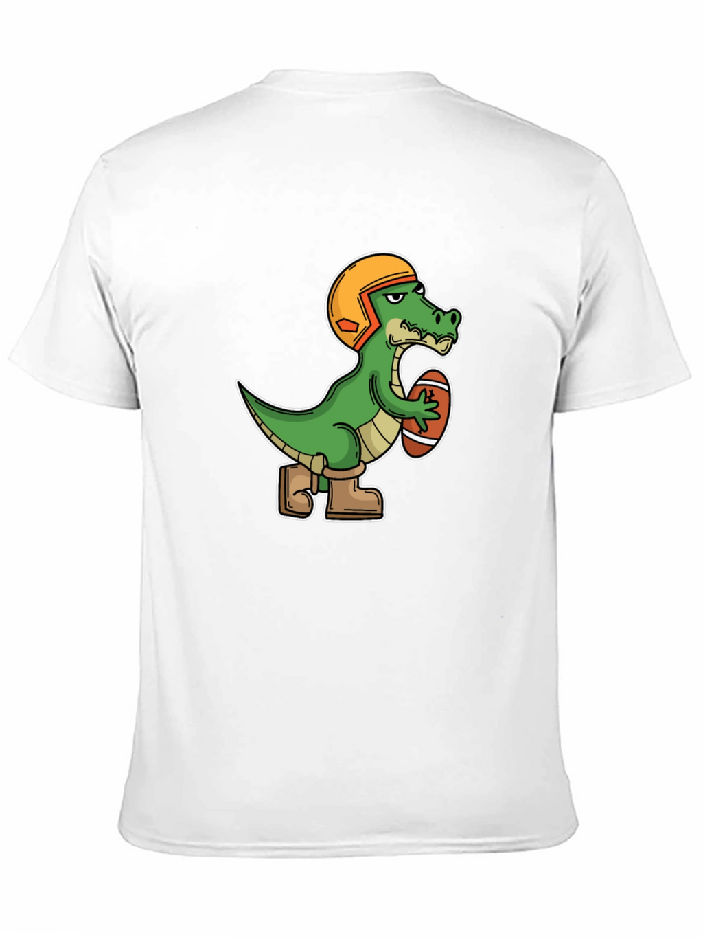 Football Alligator Graphic T-Shirt