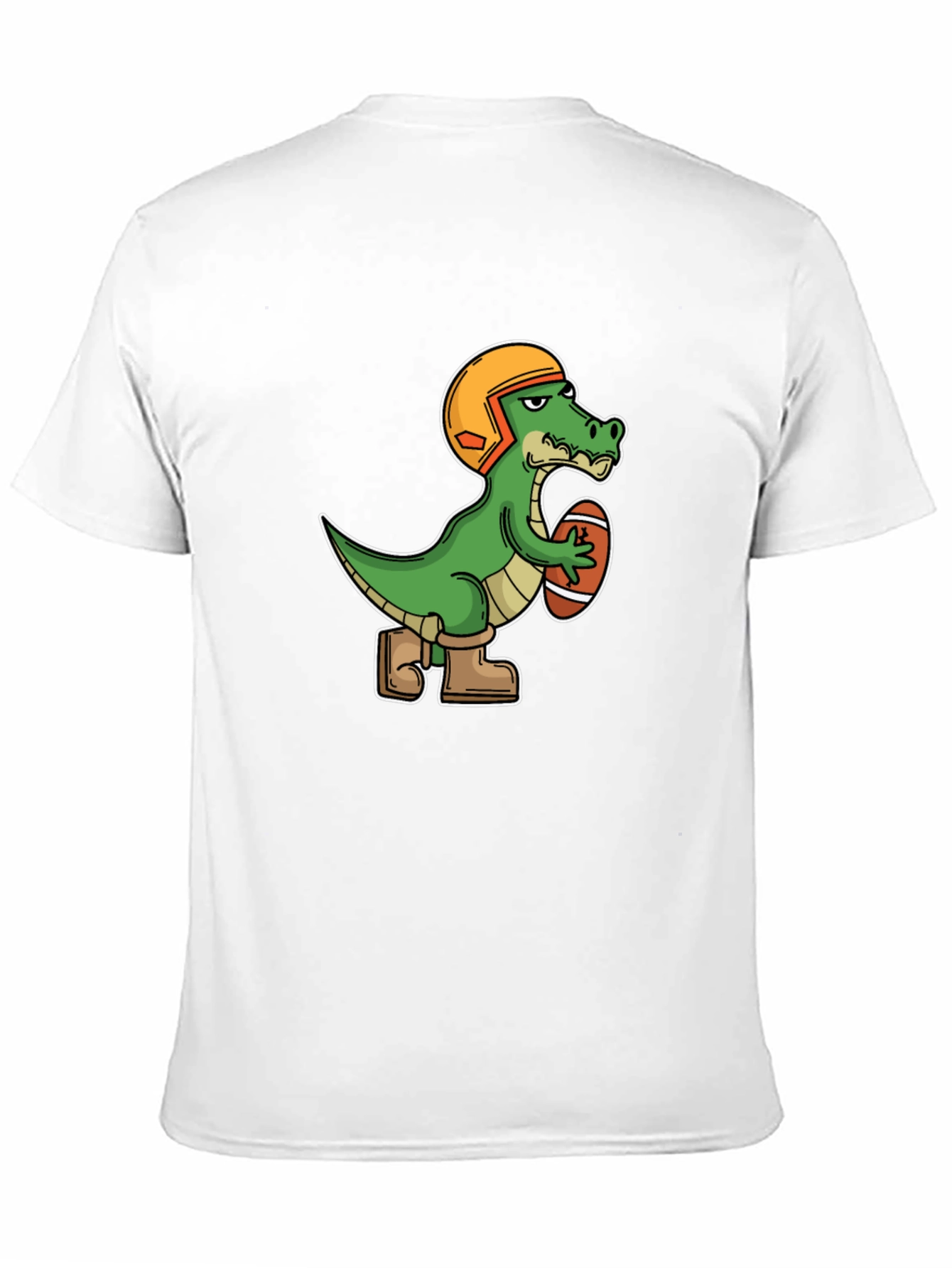 Football Alligator Graphic T-Shirt