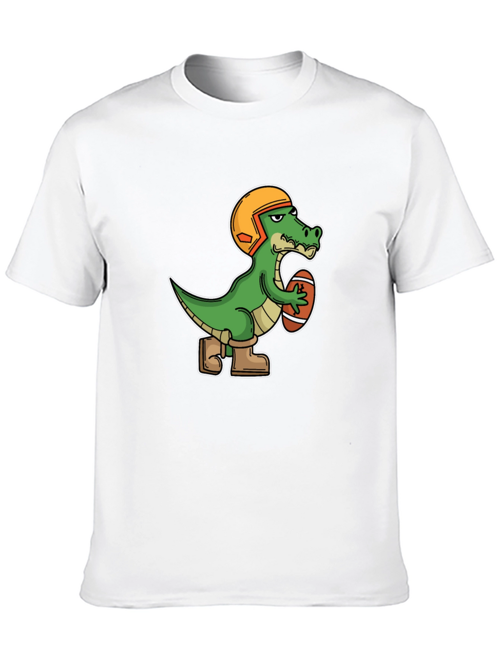 Football Alligator Graphic T-Shirt