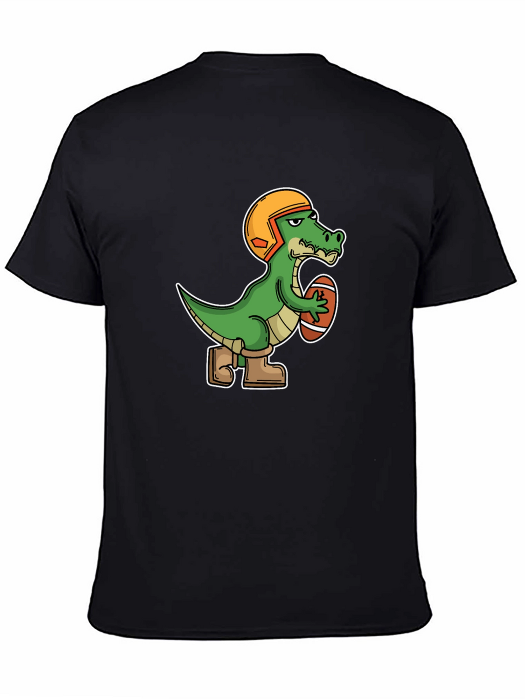 Football Alligator Graphic T-Shirt