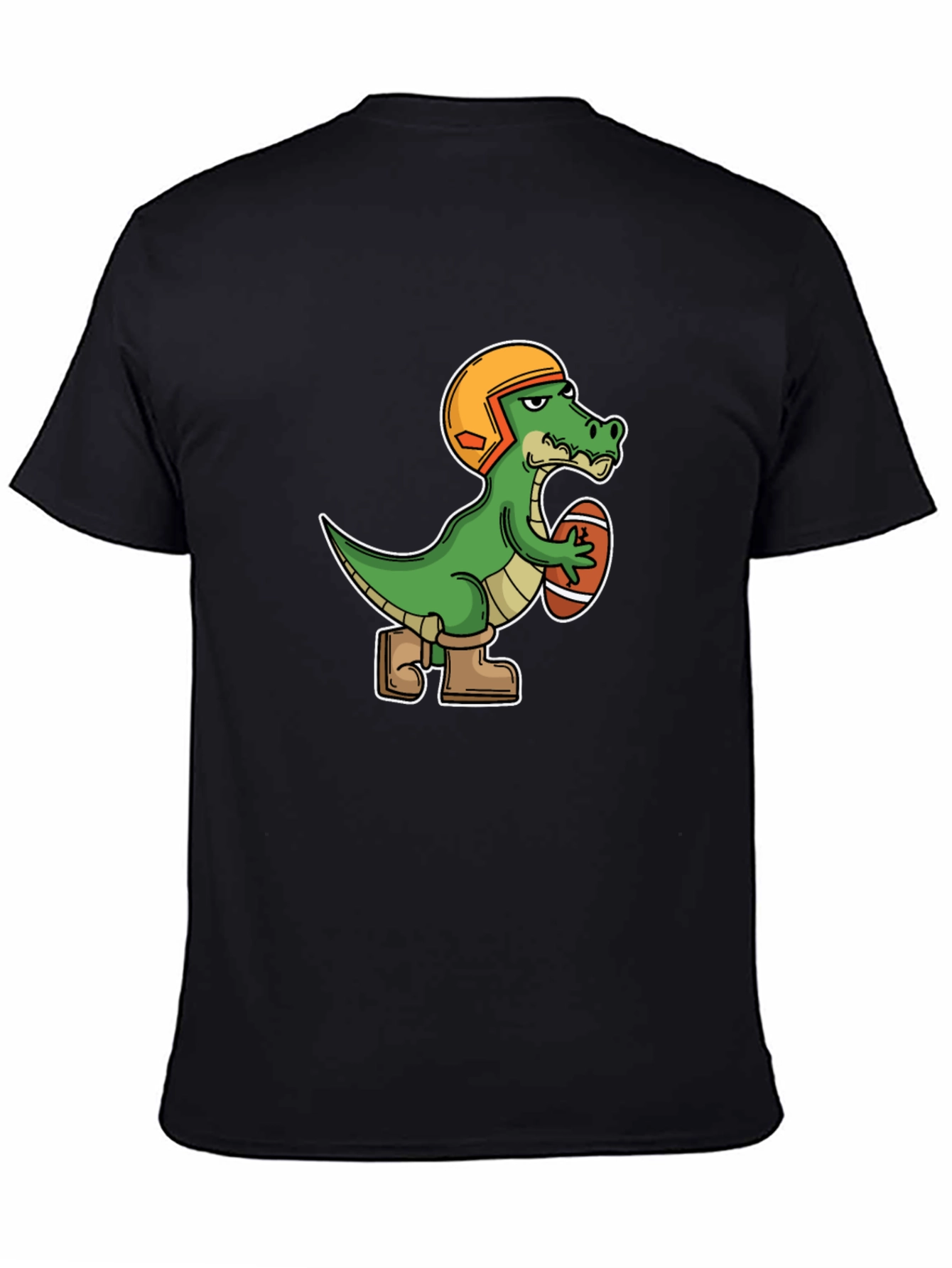 Football Alligator Graphic T-Shirt