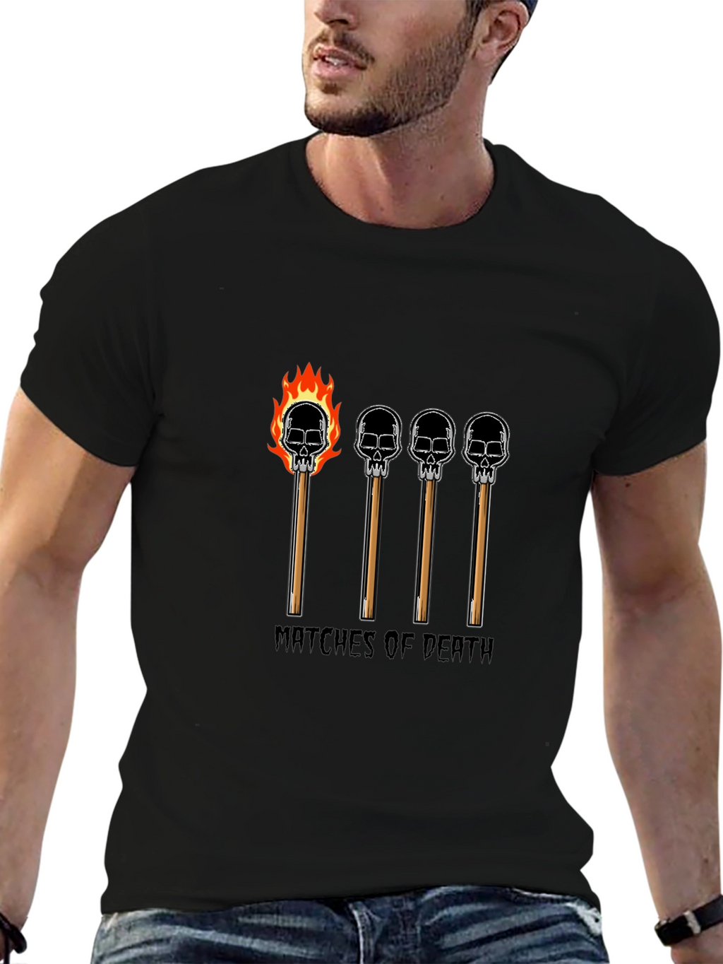 Matches of Death Graphic T-Shirt