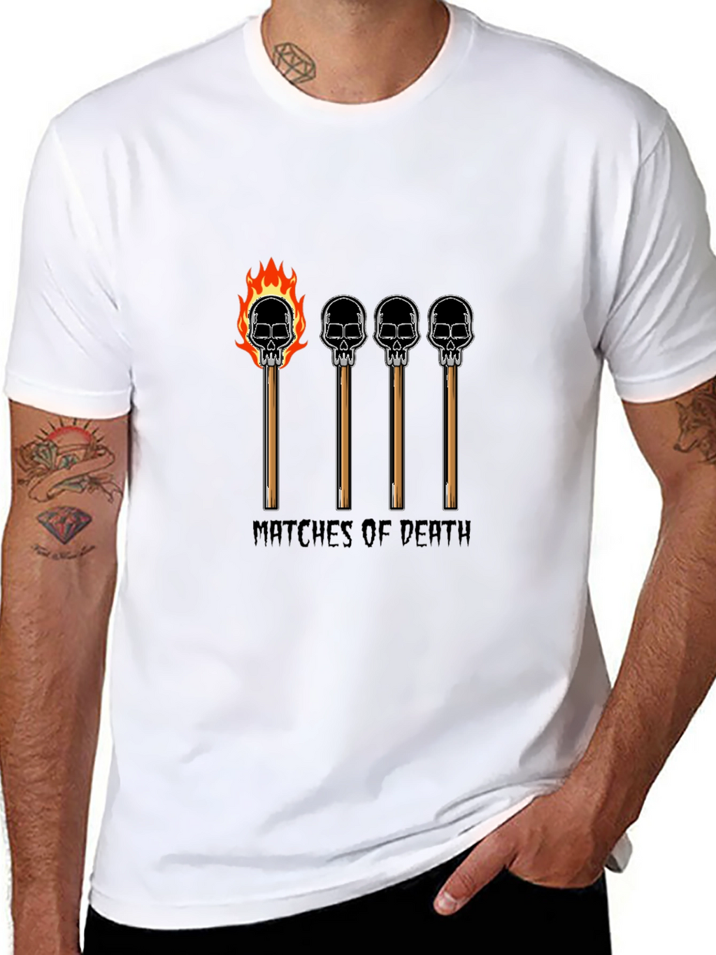 Matches of Death Graphic T-Shirt
