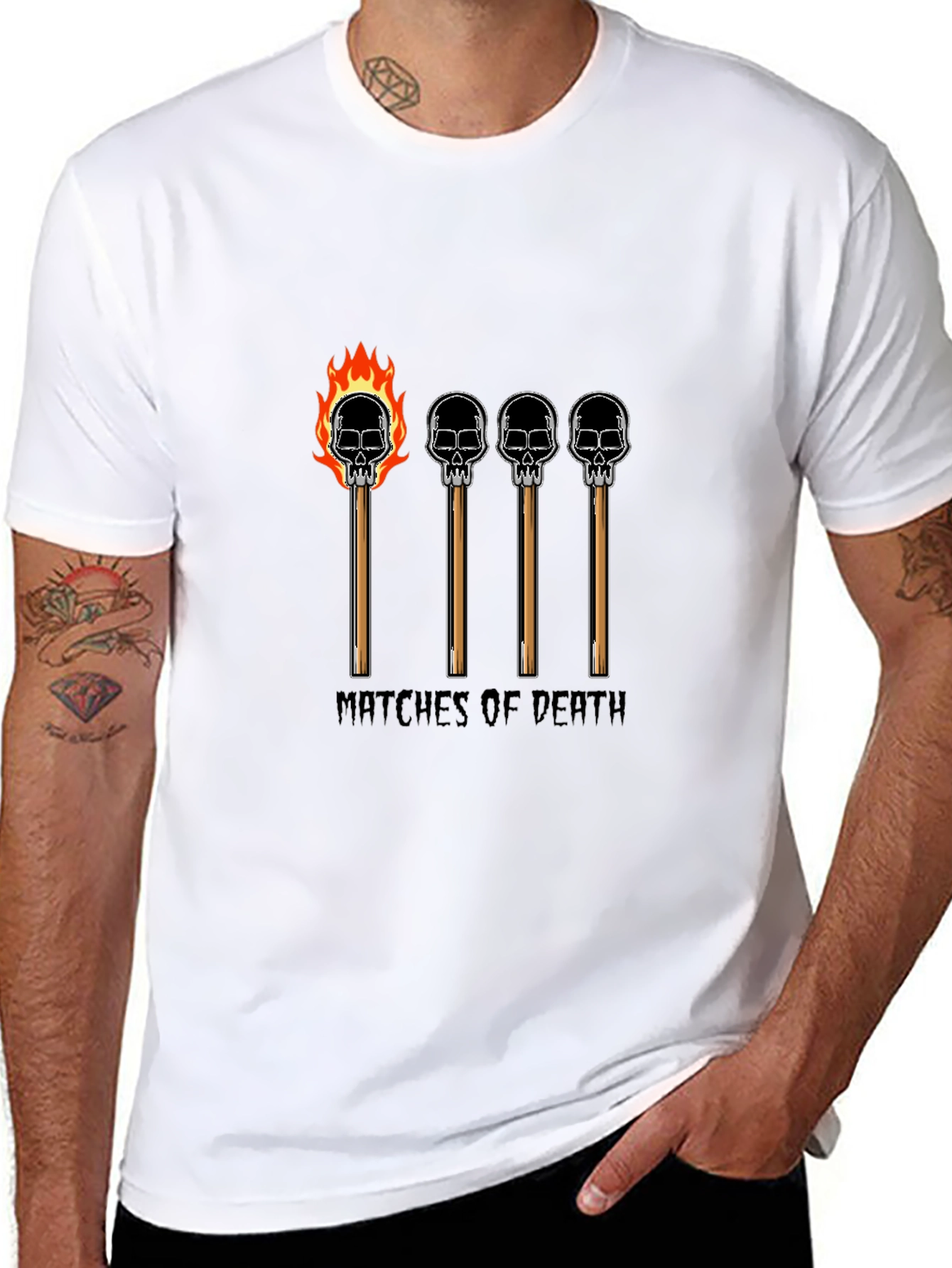 Matches of Death Graphic T-Shirt