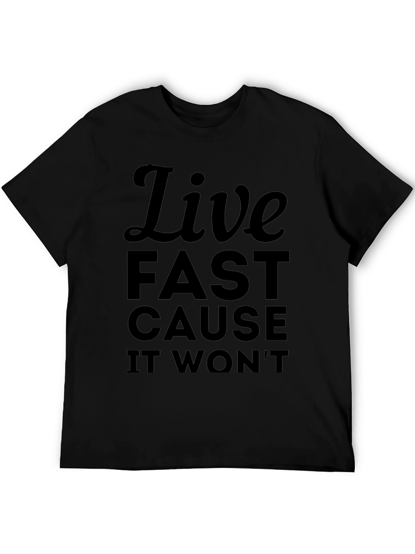 Live Fast T-Shirt - Bold Graphic Tee
