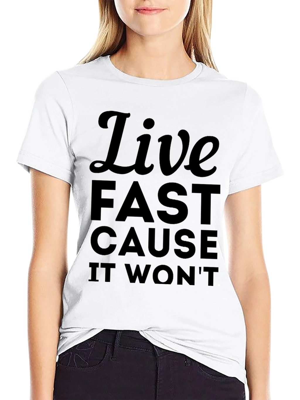 Live Fast T-Shirt - Bold Graphic Tee