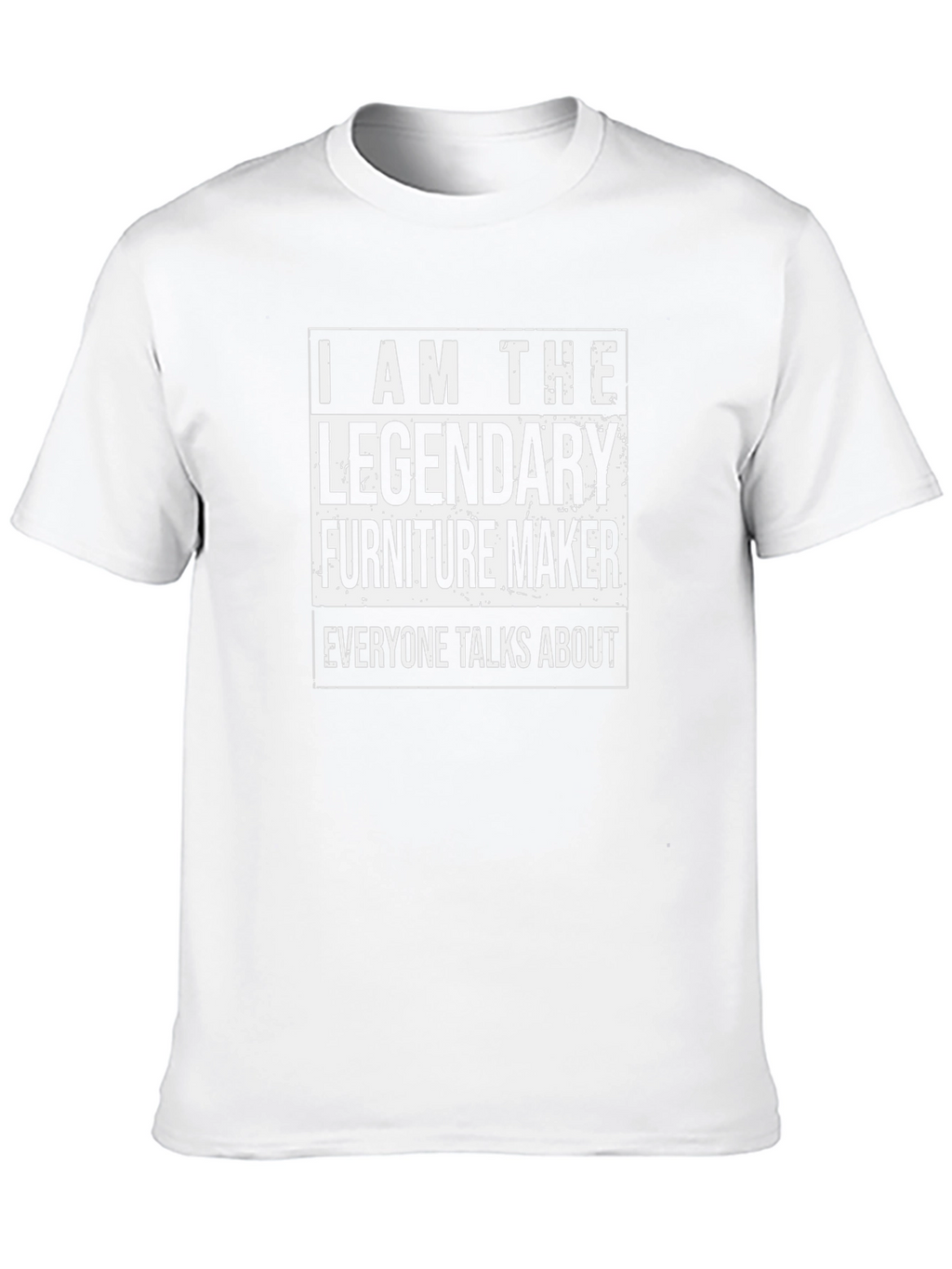 Legendary Furniture Maker Black T-Shirt