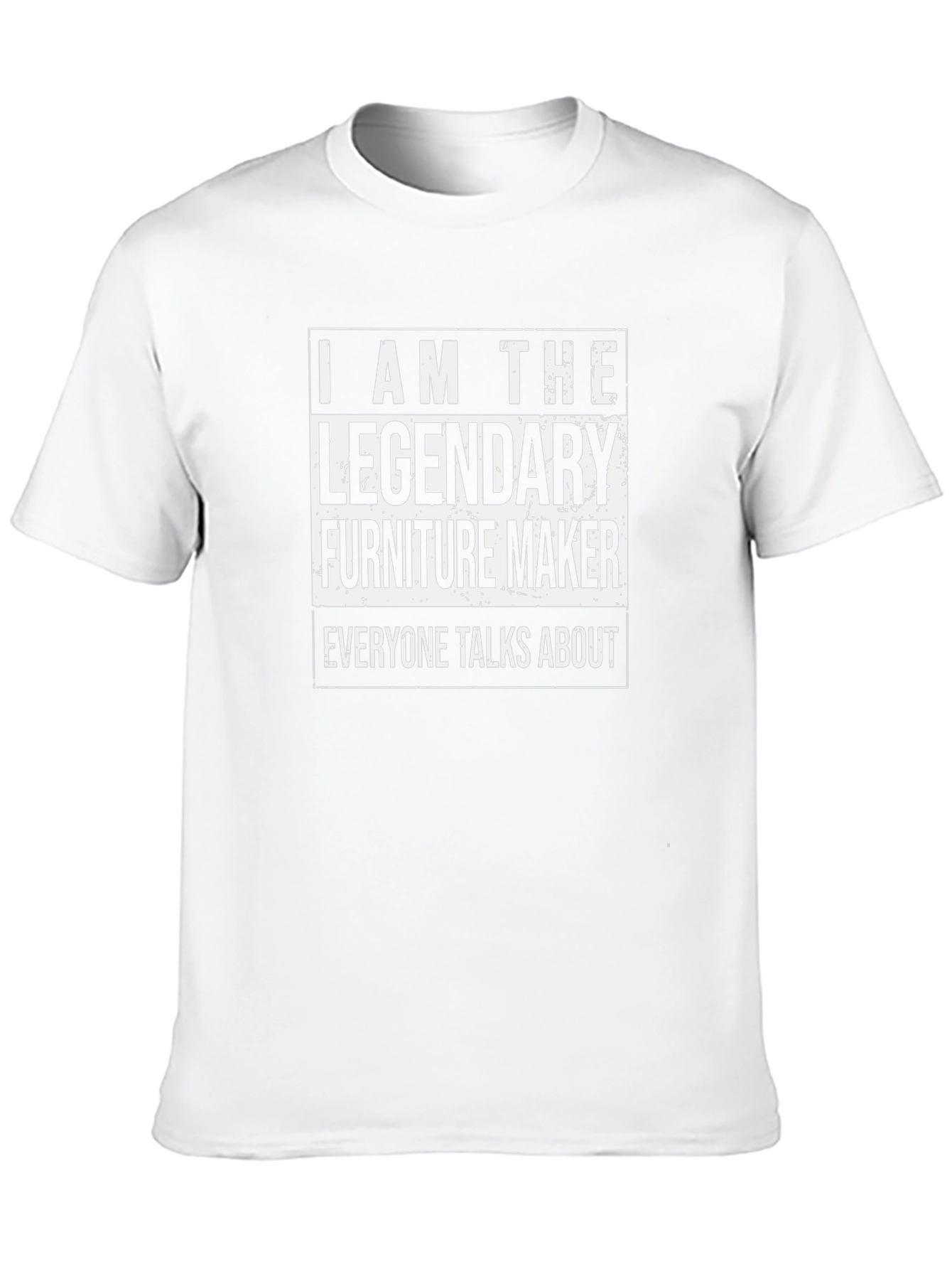 Legendary Furniture Maker Black T-Shirt