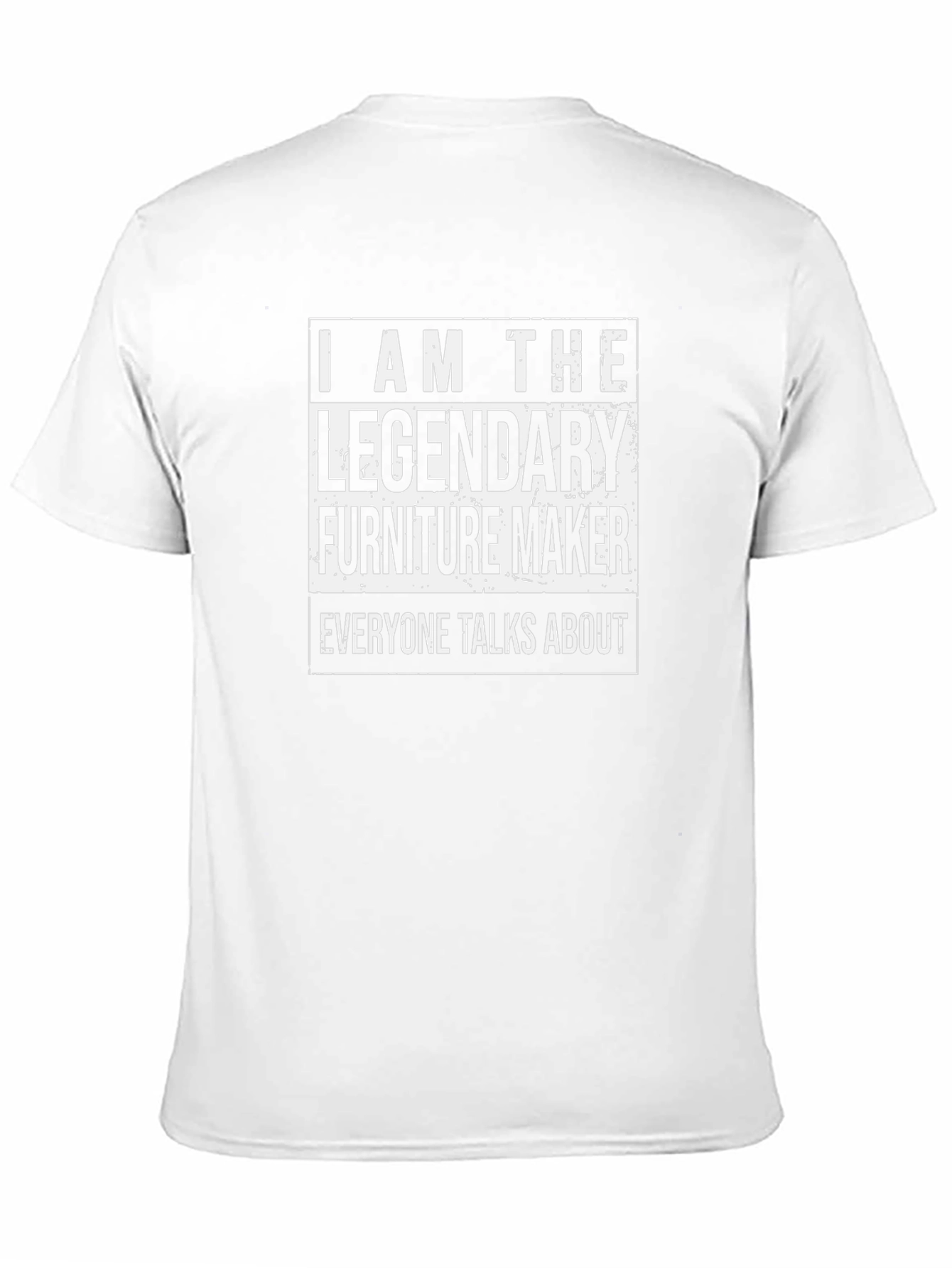 Legendary Furniture Maker Black T-Shirt