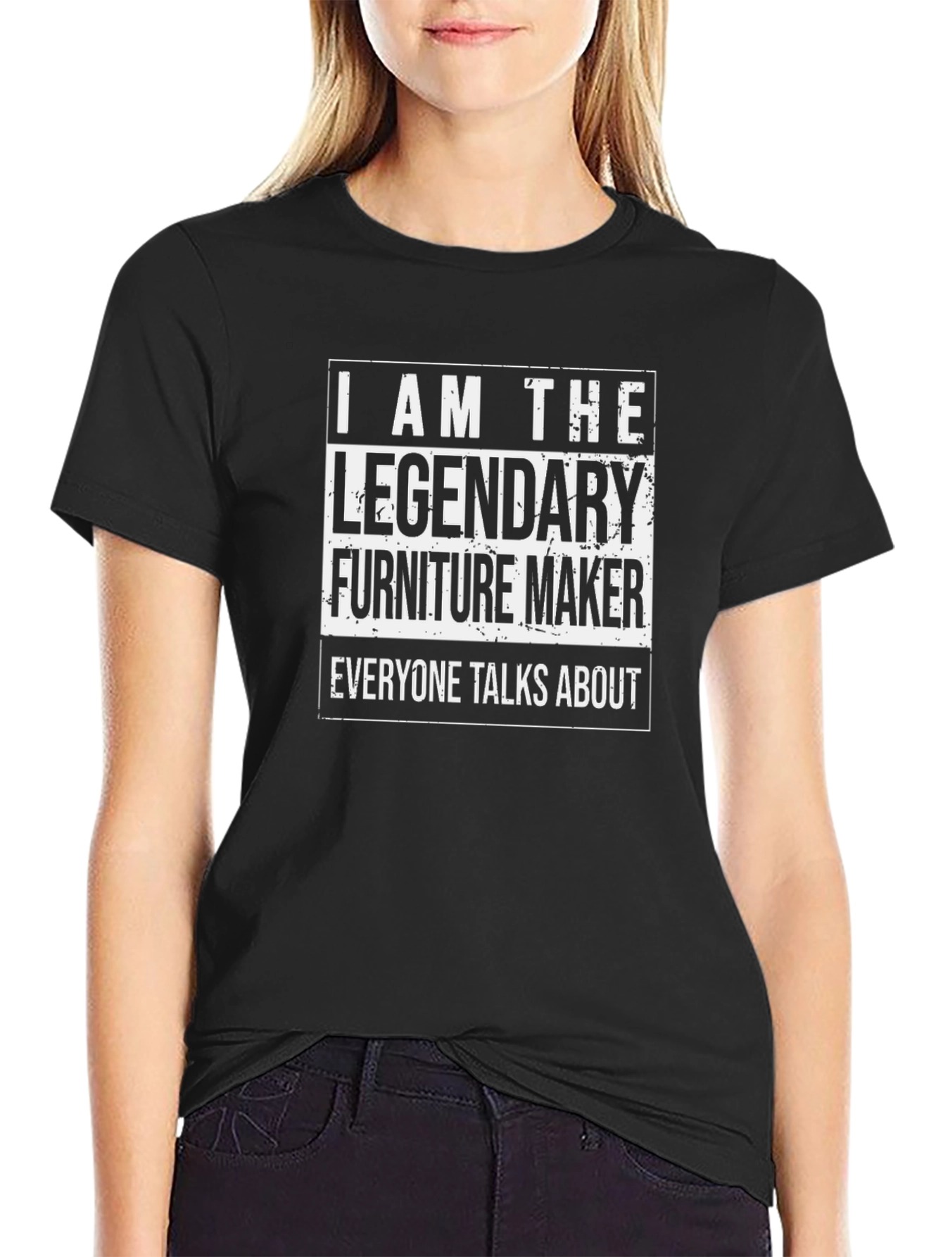 Legendary Furniture Maker Black T-Shirt