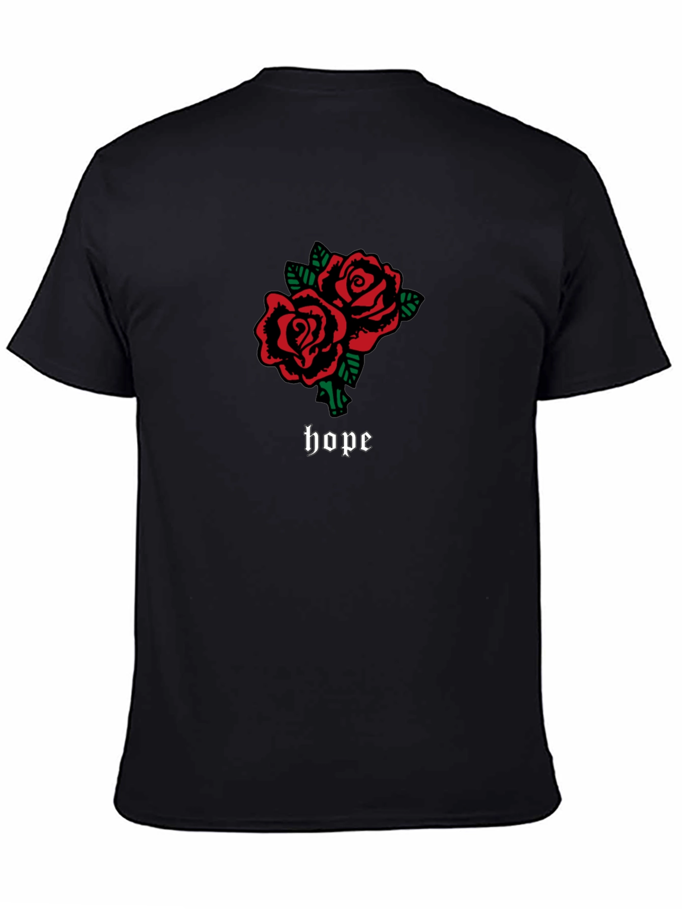 Hope Rose Graphic Tee - Soft Cotton Blend