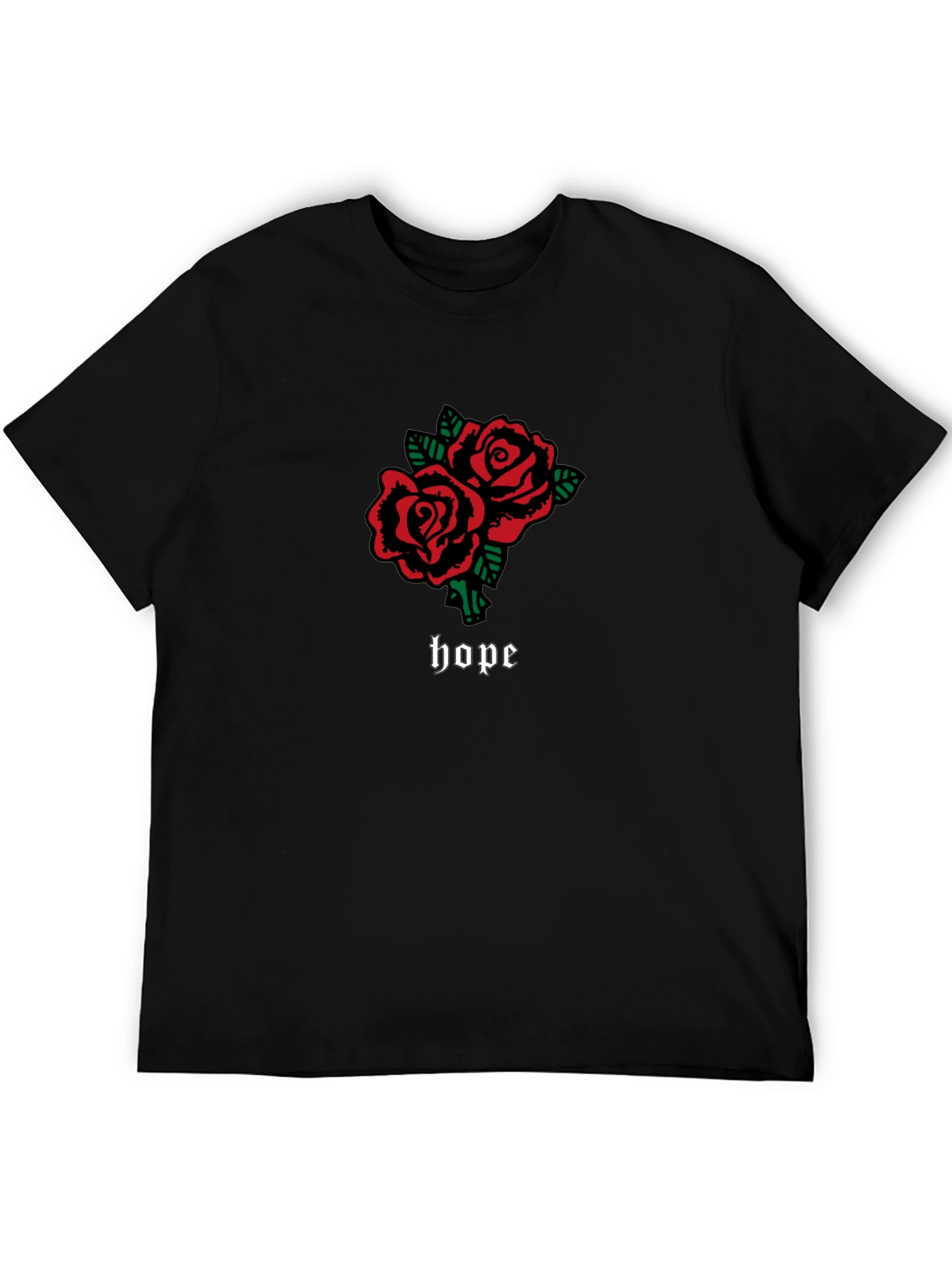 Hope Rose Graphic Tee - Soft Cotton Blend