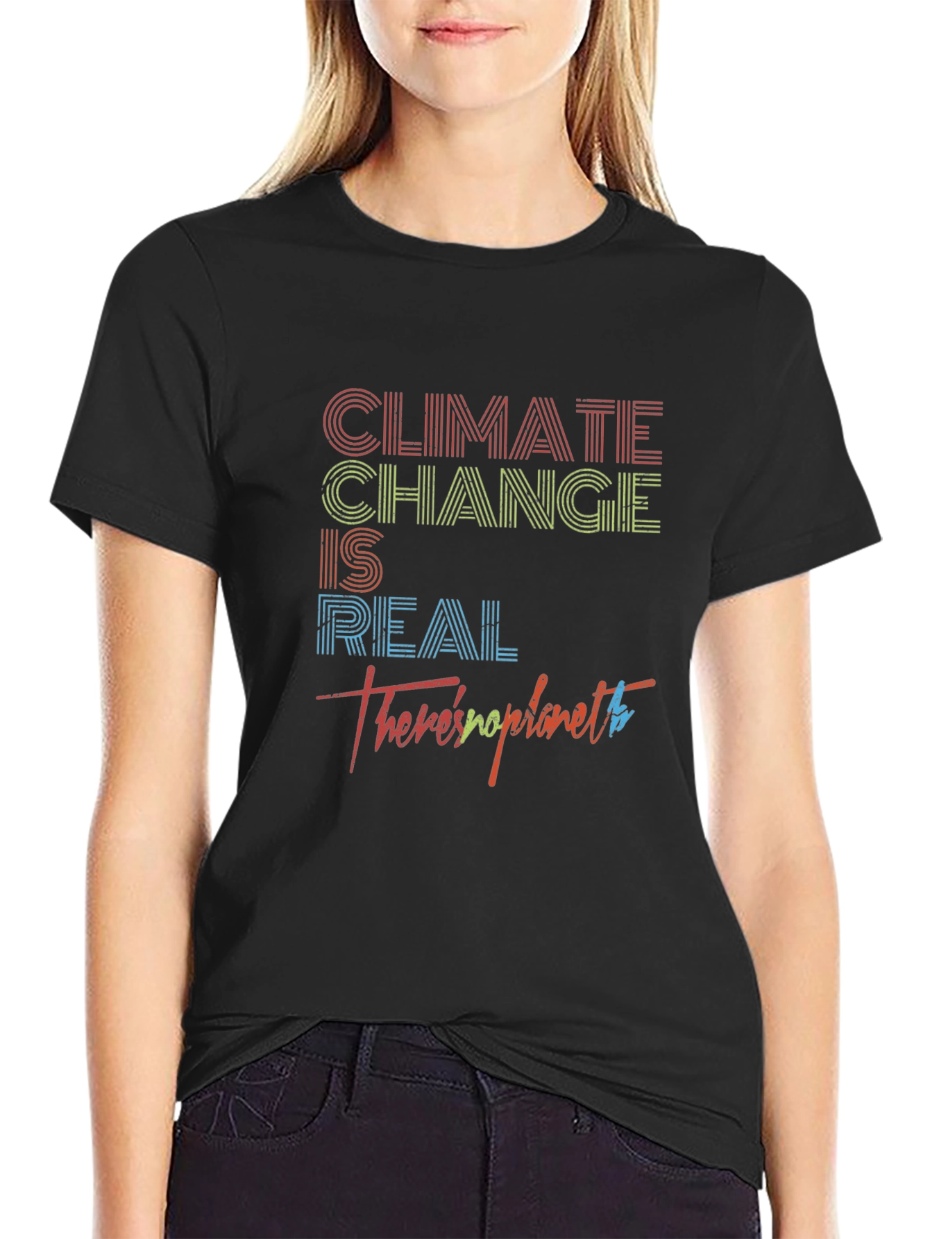 Climate Change is Real Graphic T-Shirt