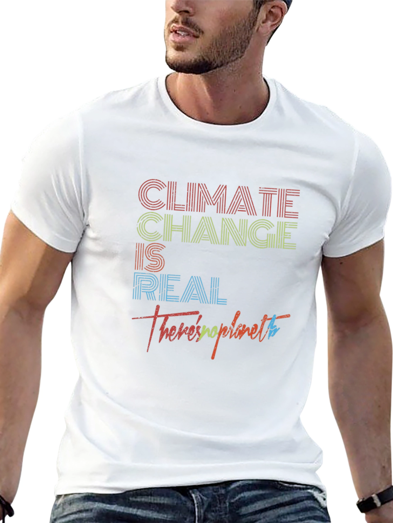 Climate Change is Real Graphic T-Shirt