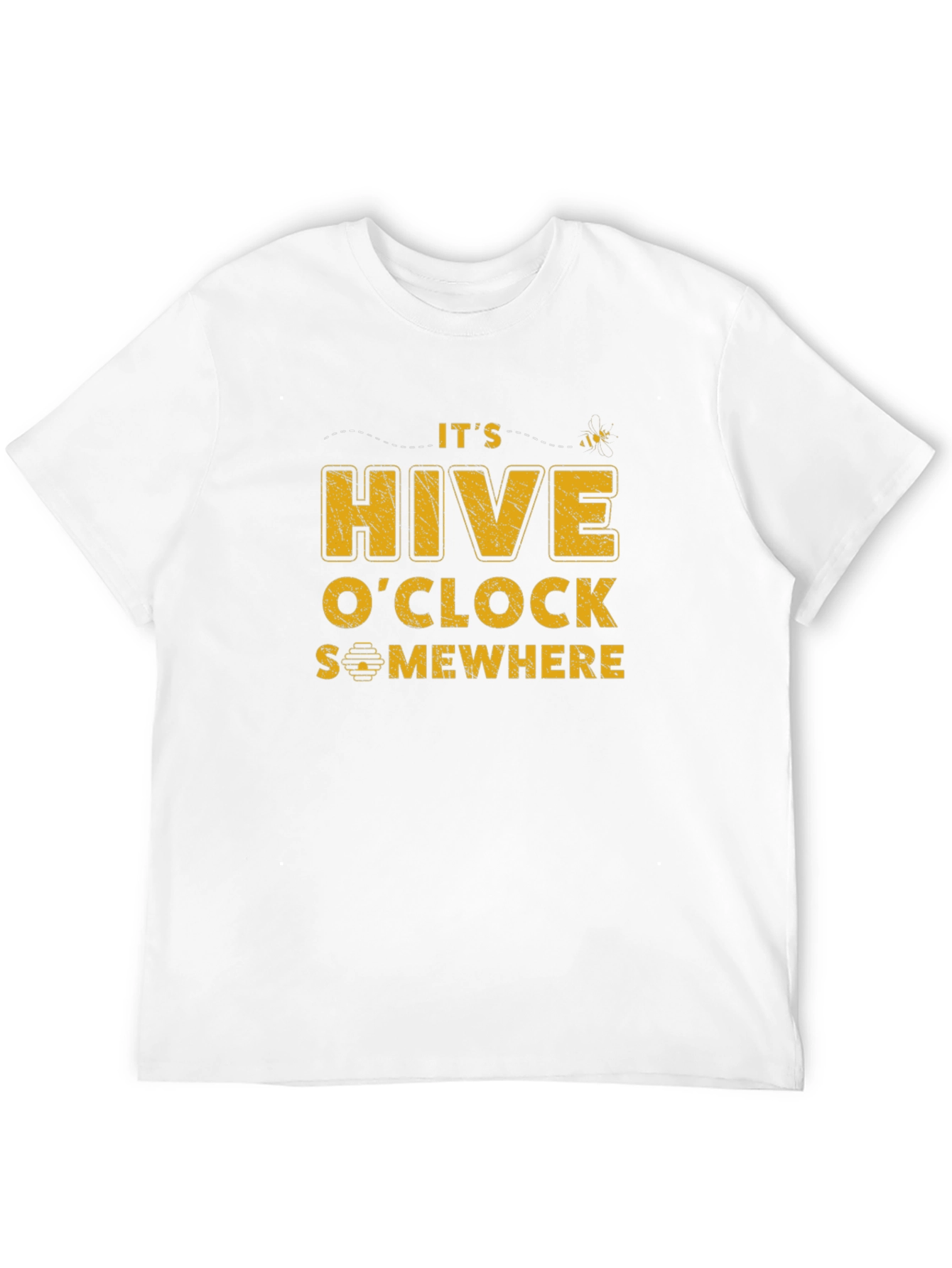 Its Hive OClock Somewhere Graphic Tee