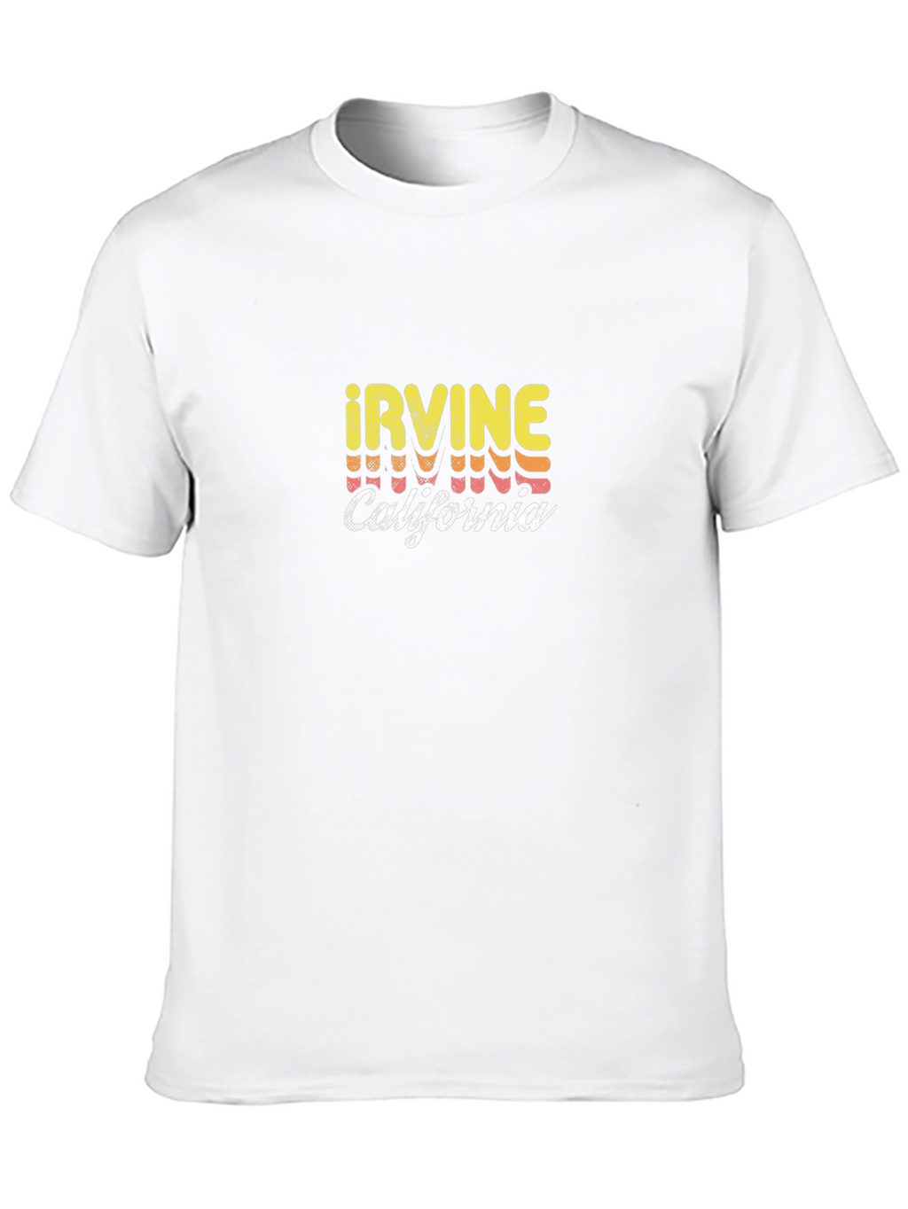 Irvine California Retro T-Shirt - Black