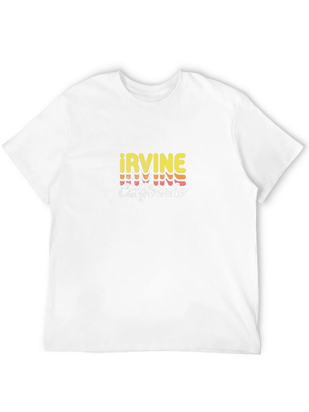 Irvine California Retro T-Shirt - Black