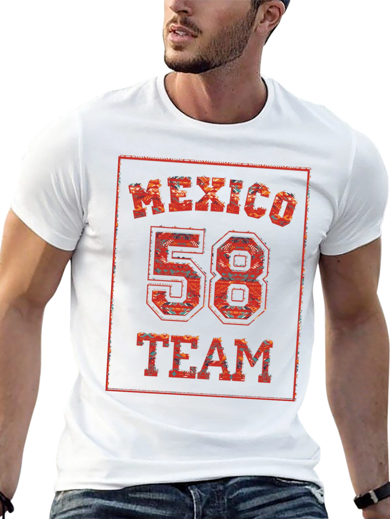 Mexico 58 Team Graphic T-Shirt