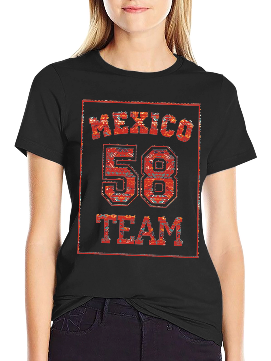 Mexico 58 Team Graphic T-Shirt