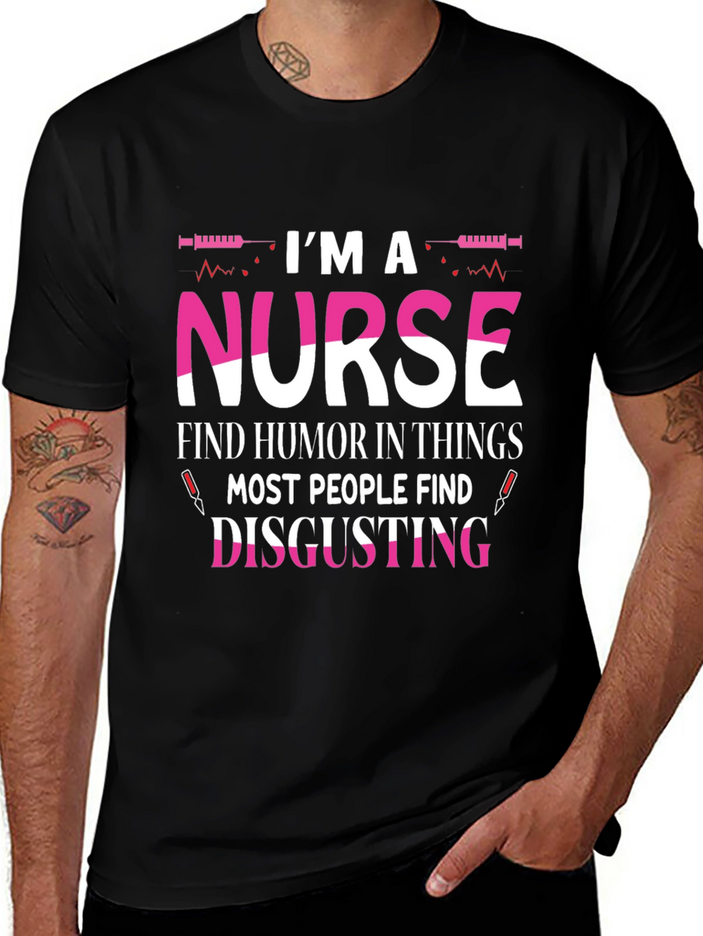 Nurse Humor T-Shirt - Disgusting Things