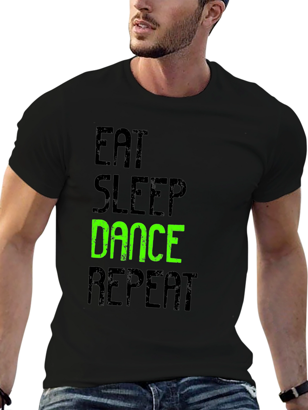 Eat Sleep Dance Repeat Graphic Tee
