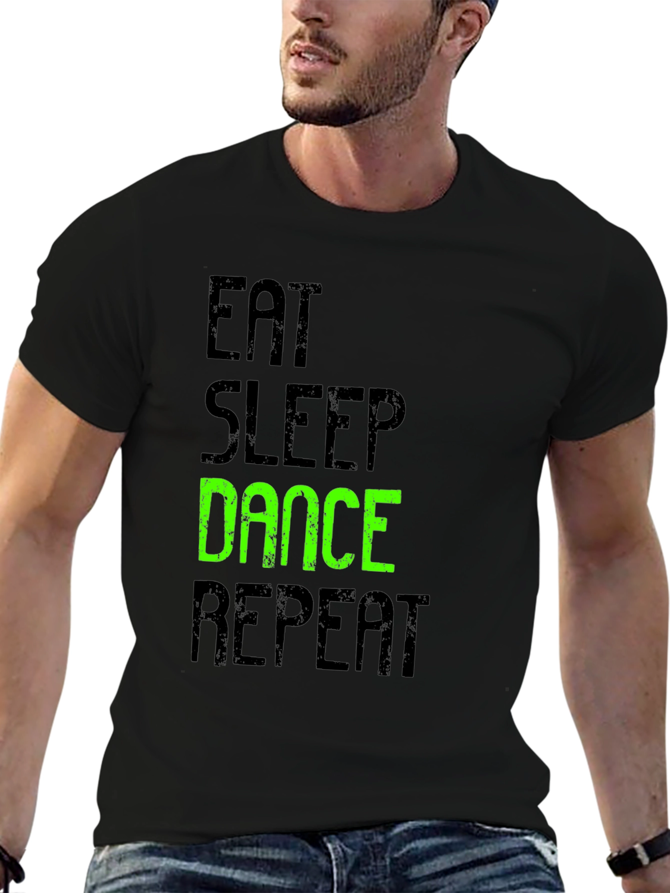 Eat Sleep Dance Repeat Graphic Tee