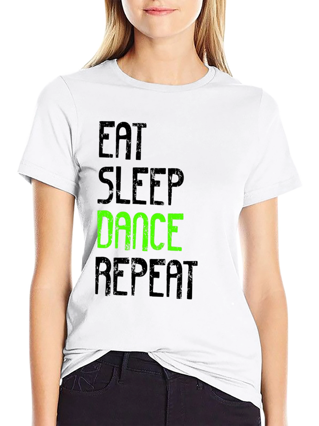 Eat Sleep Dance Repeat Graphic Tee