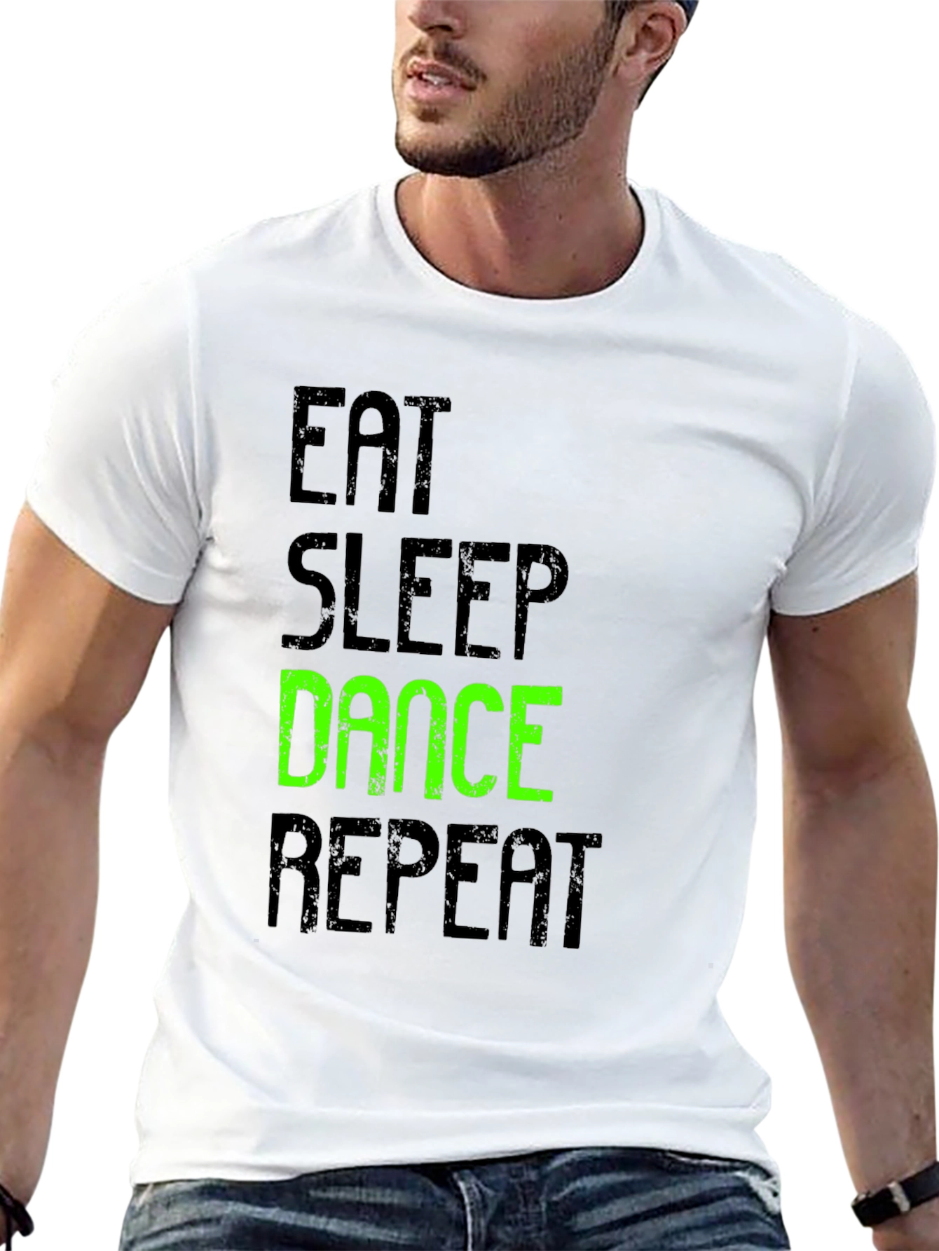 Eat Sleep Dance Repeat Graphic Tee