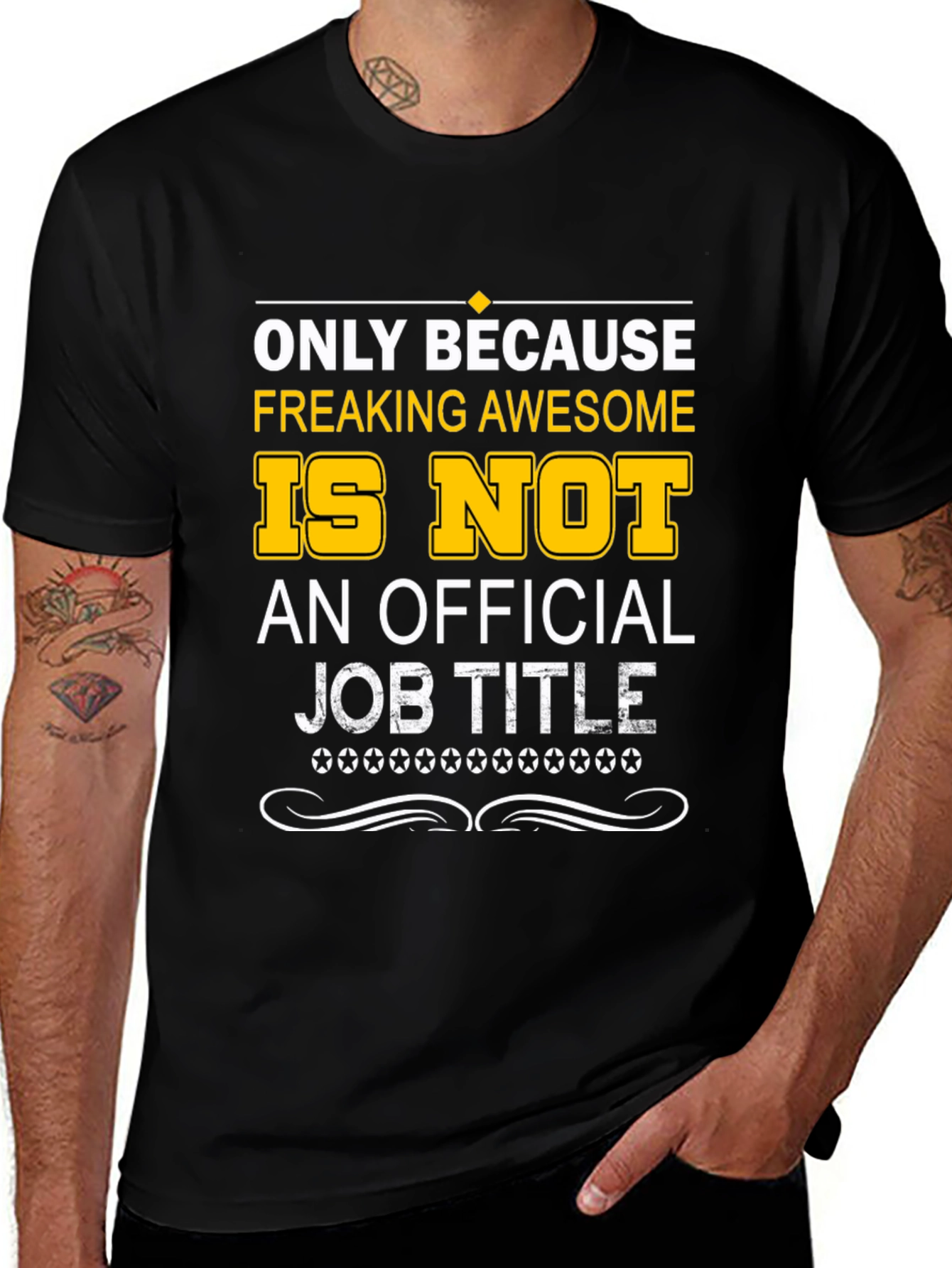 Freaking Awesome Official Job Title T-Shirt