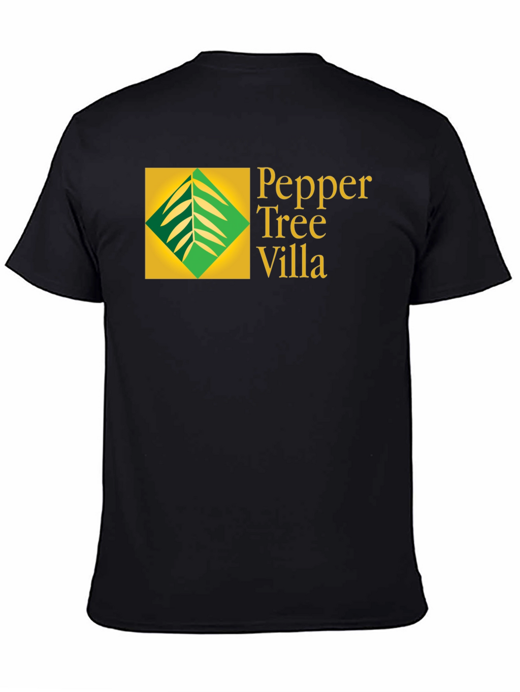 Pepper Tree Villa Black Tee