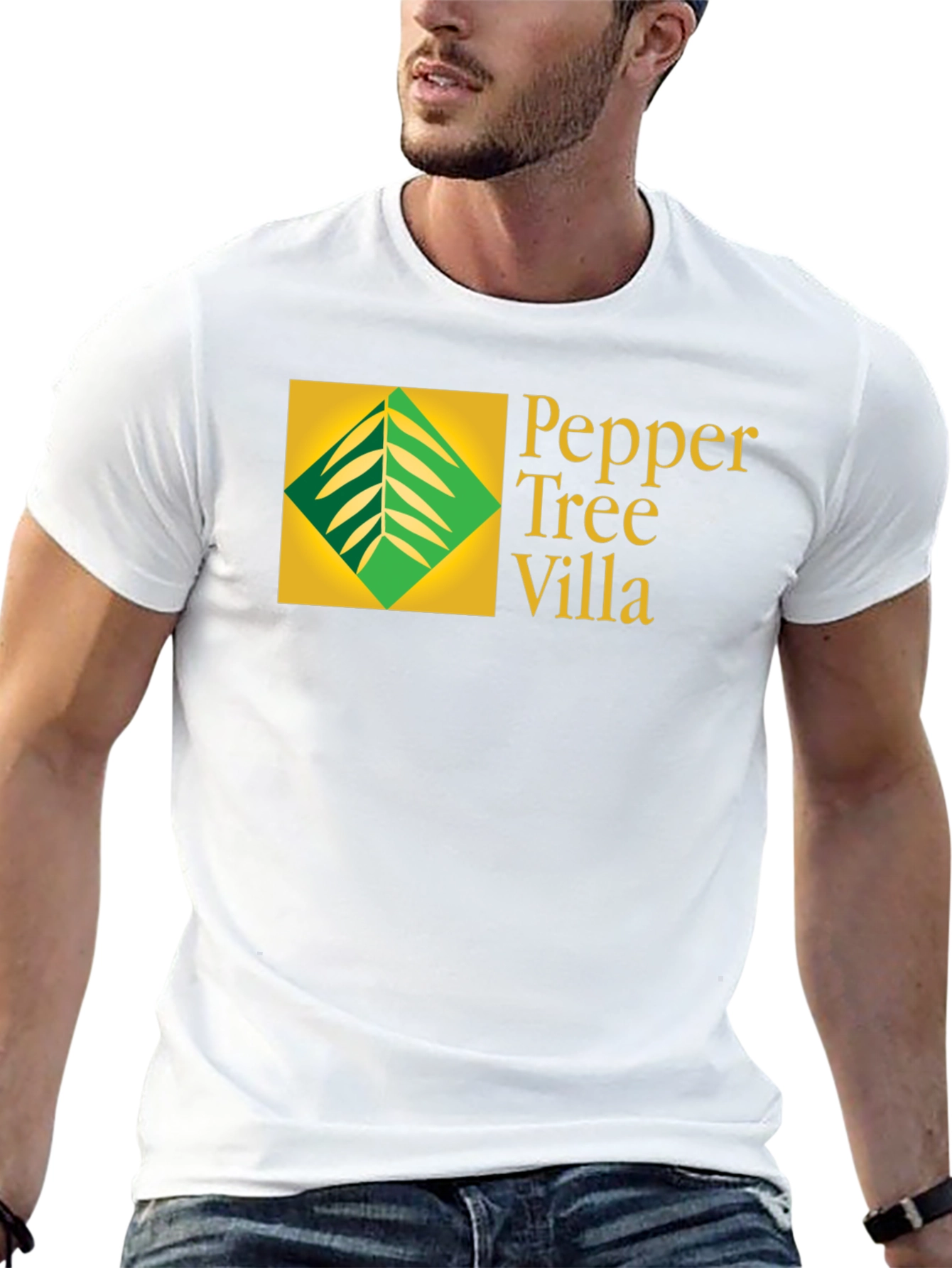 Pepper Tree Villa Black Tee